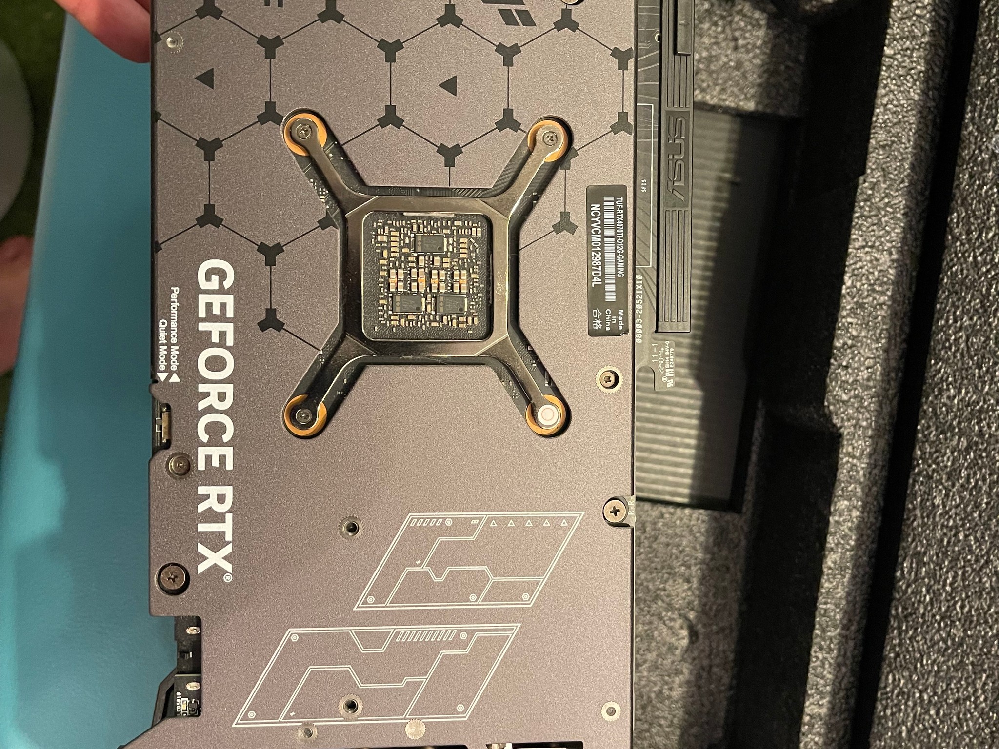 Asus TUF GAMING OC GeForce RTX 4070 Ti