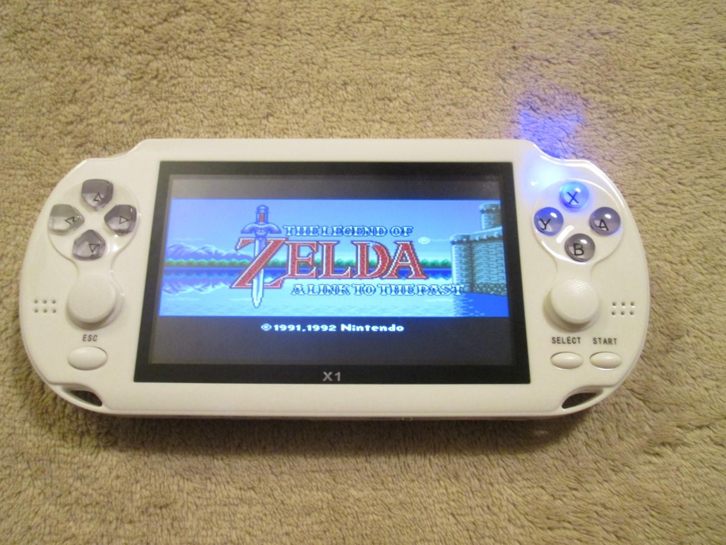 Retro Game Console System (White) New