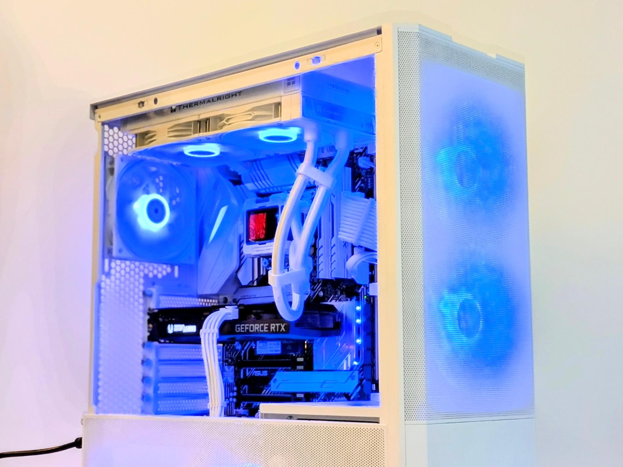 Performance & Aesthetics Build🔥+🤍 | 👑I7-11700K|RTX 3060 TI|16GB RAM|1TB SSD/HDD| Windows 11 Pro