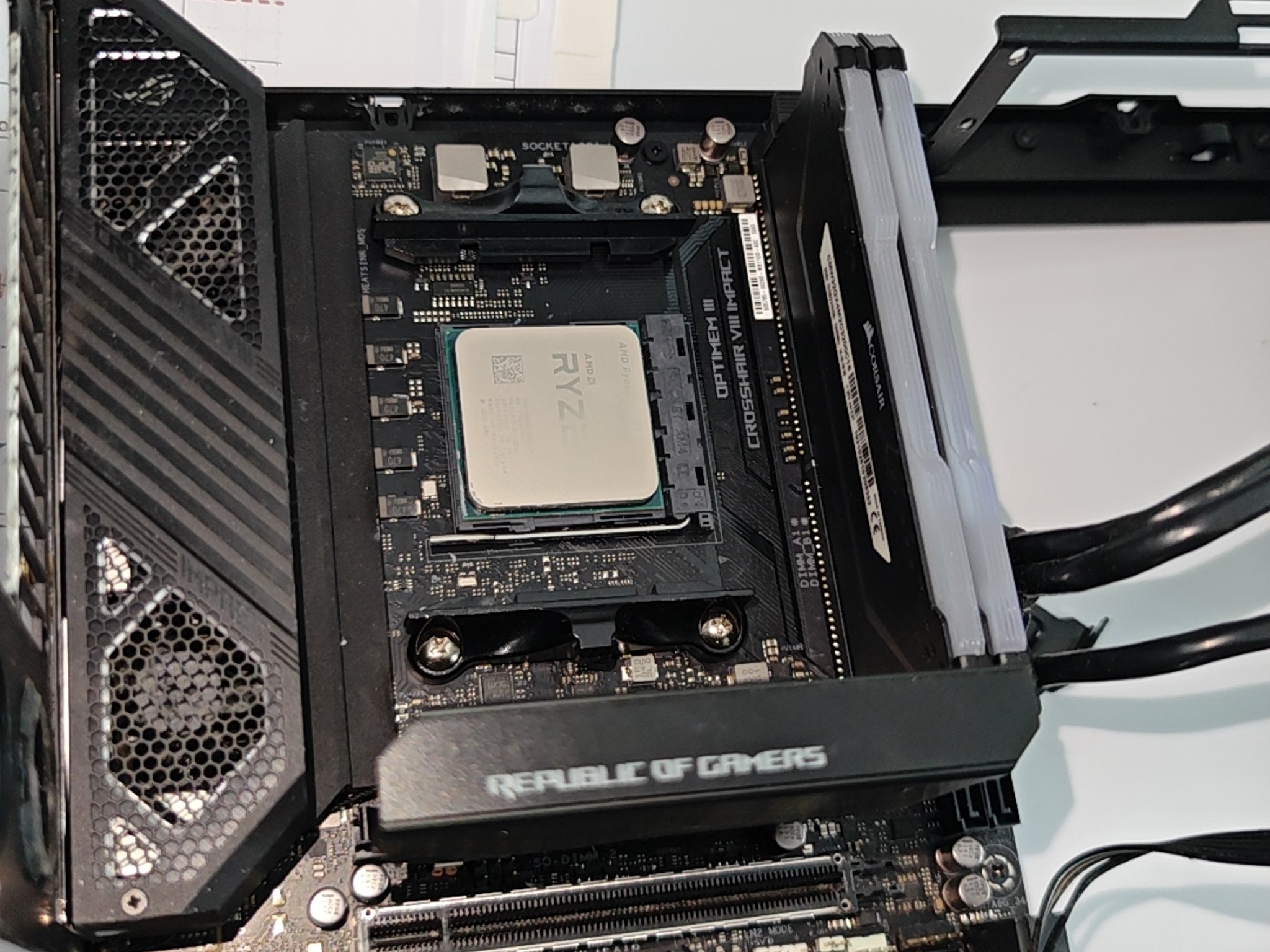 SFF Component Combo:  5950x, 32gb ram, ROG Crosshair VIII Impact, 2xsn850 1tb drives