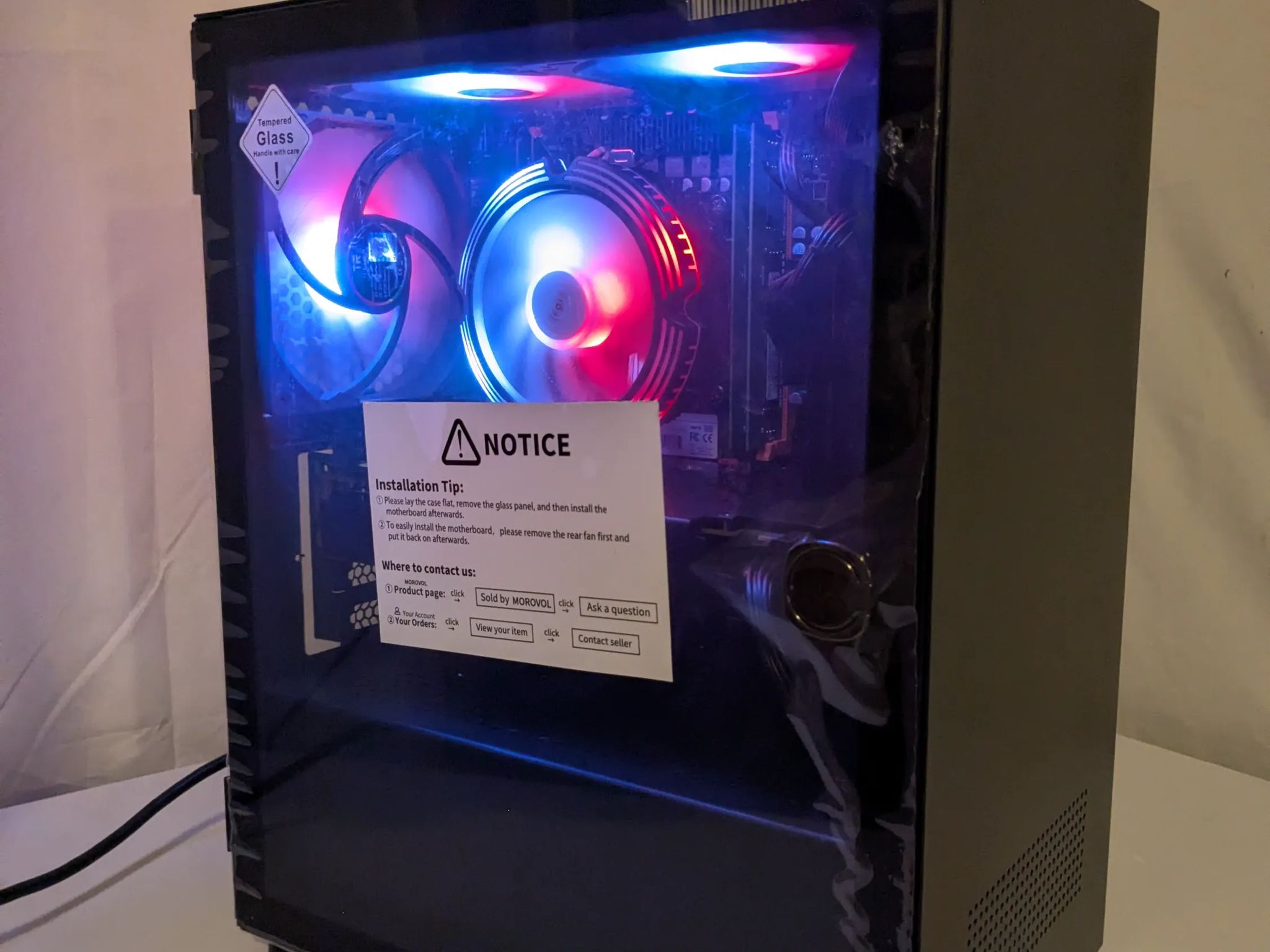 🎮 Budget Gaming PC - RX 570 8GB | Xeon 2630 V4 | 16GB RAM | 500GB NVMe | Win 11 🎮