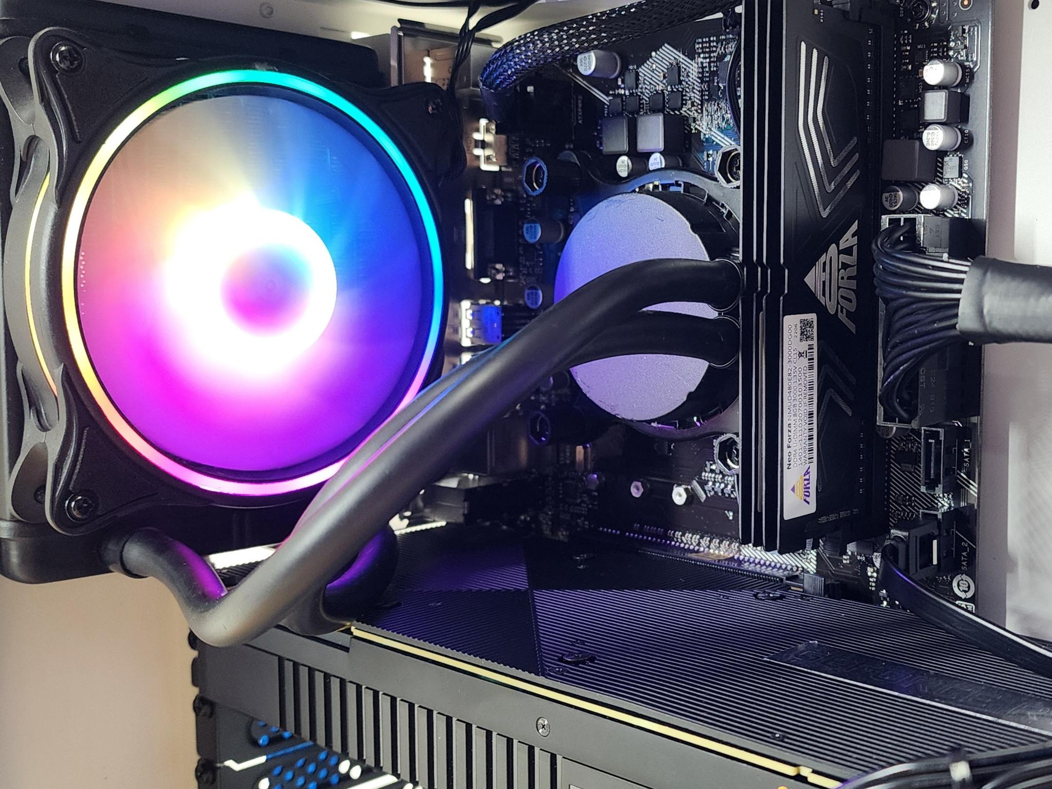 Gaming PC i7-10700F 16GB RAM 512GB SSD RTX 2070 SUPER 8GB Windows 11 Computer