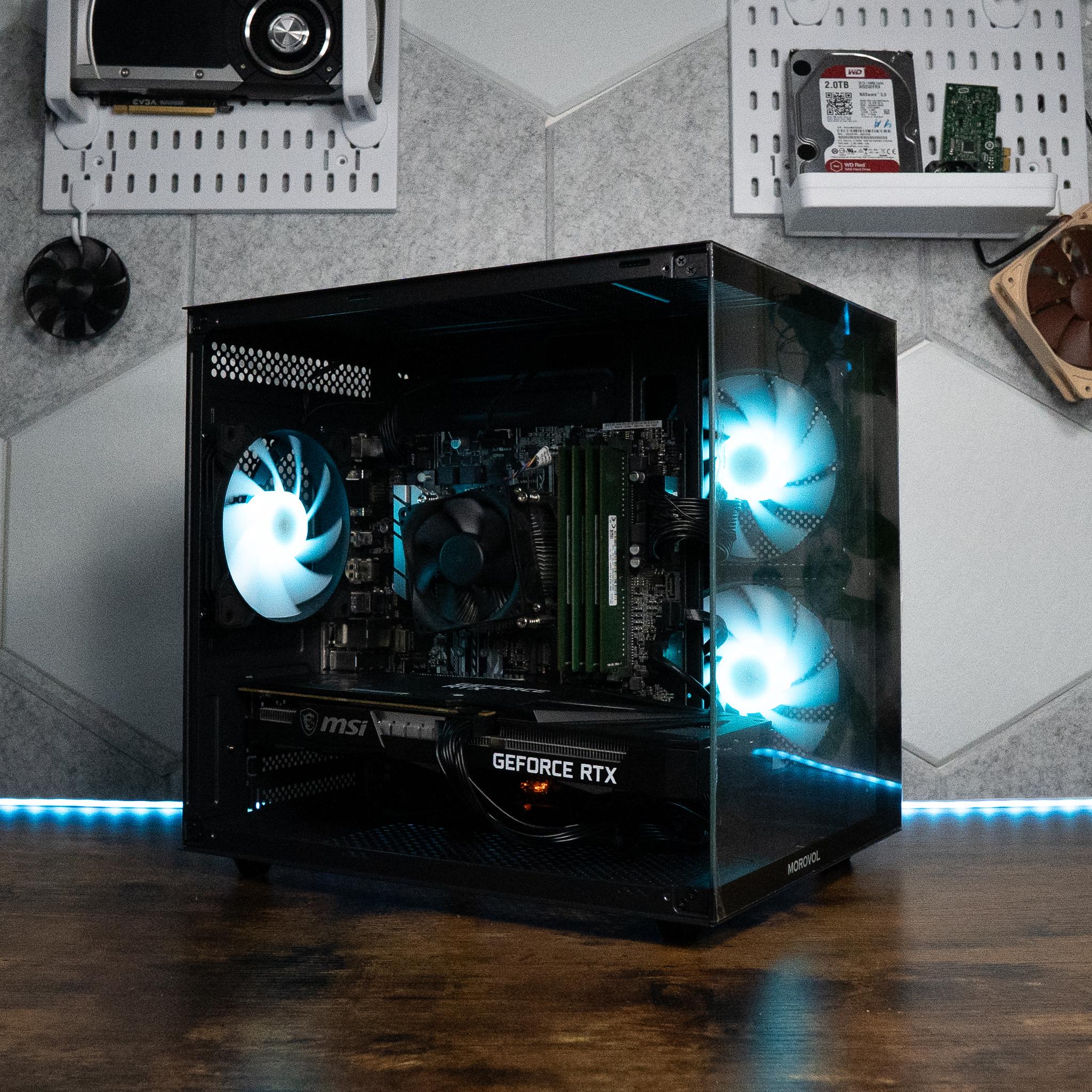 🌌🛰️ | MSI GAMING GeForce RTX 3060 12GB | INTEL i7 7700 | 32GB DDR4 RAM | 2TB SSD | Y2K Hero SILVER