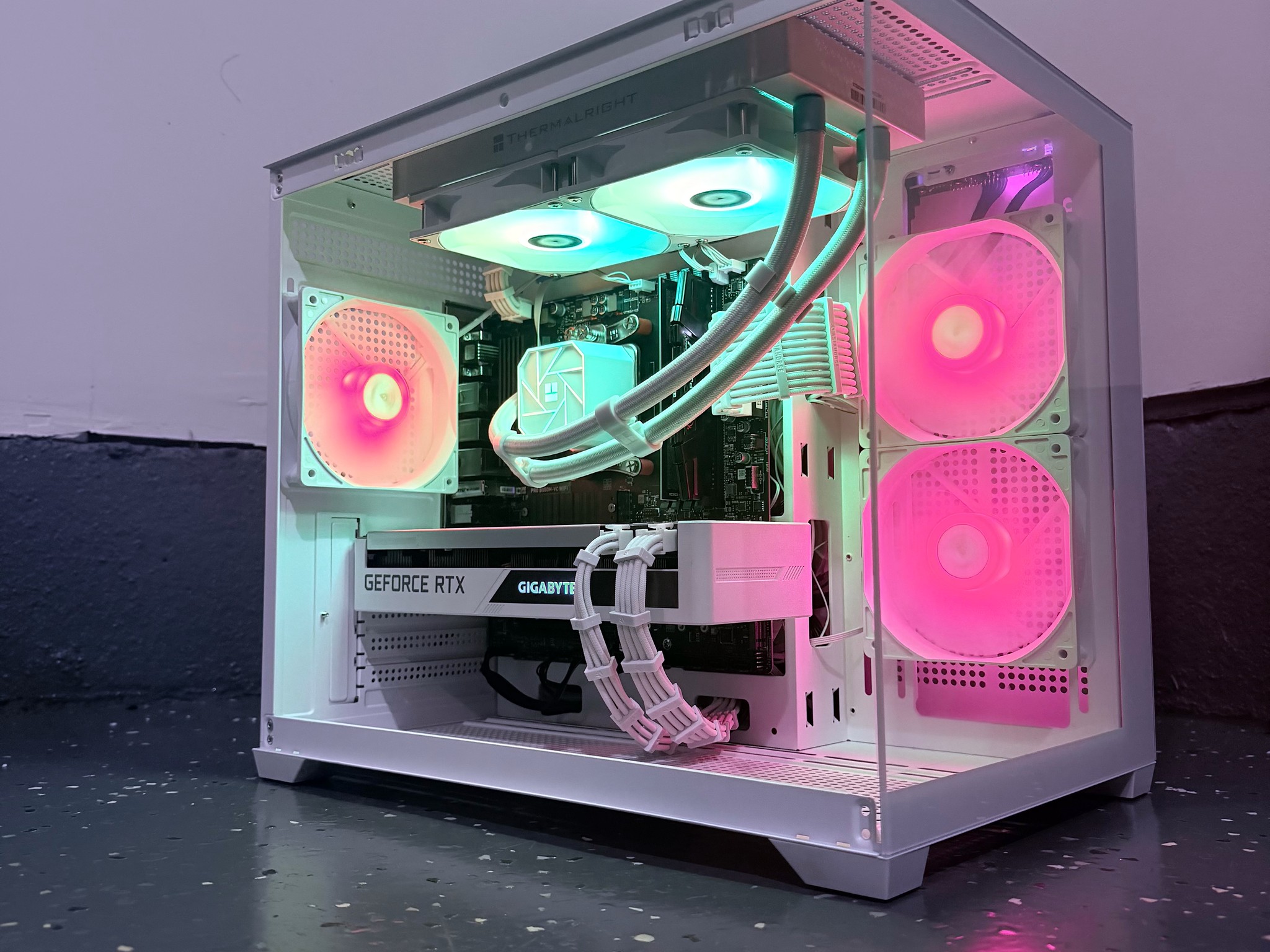 ⚪️"StarFall"🌈| 1440p Gaming | Ryzen 5 5600X | RTX 3070 | 32GB Ram | 512GB Storage | Free Shipping