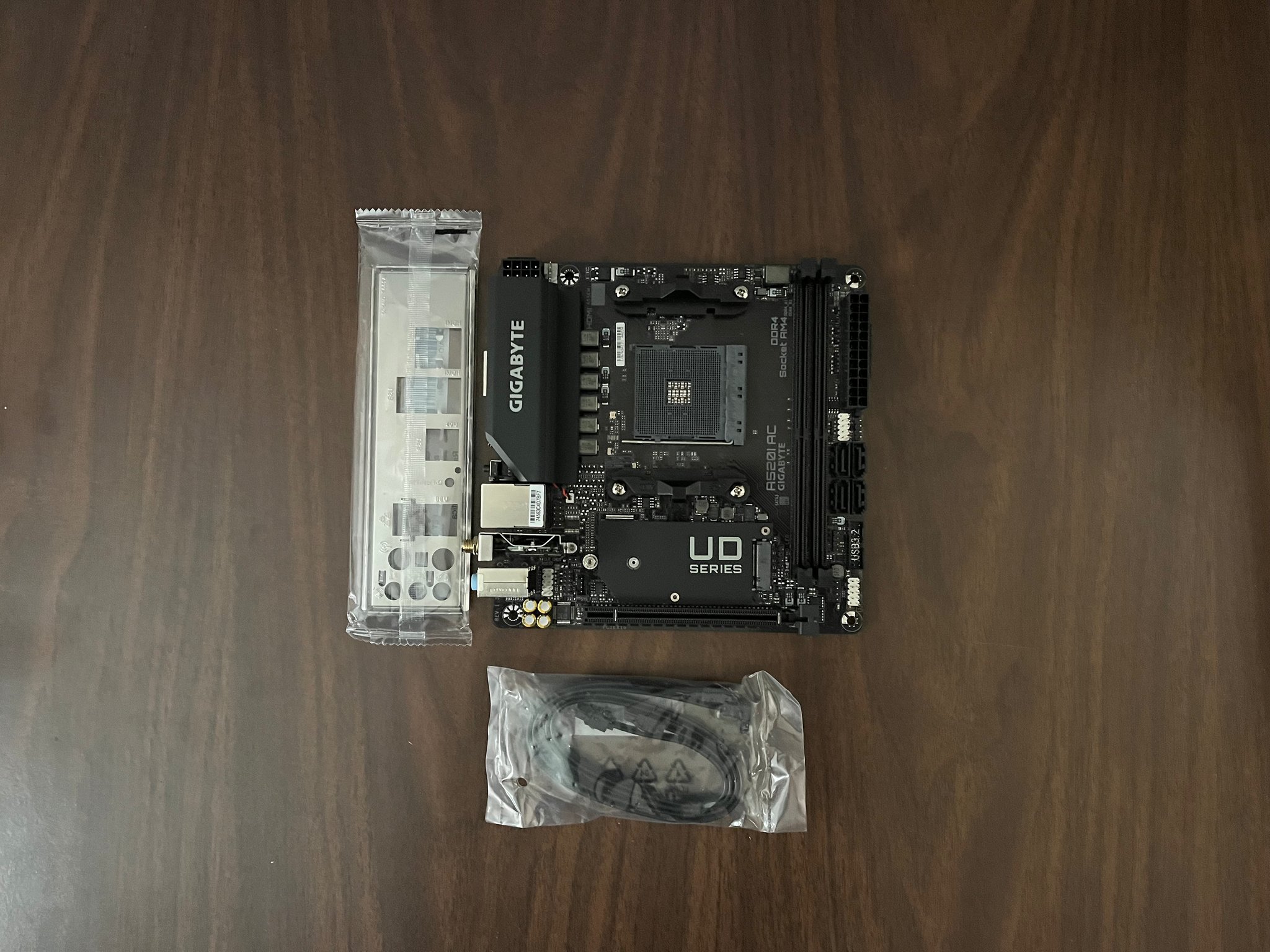 Gigabyte Mini ITX AM4 Motherboard - A520I AC