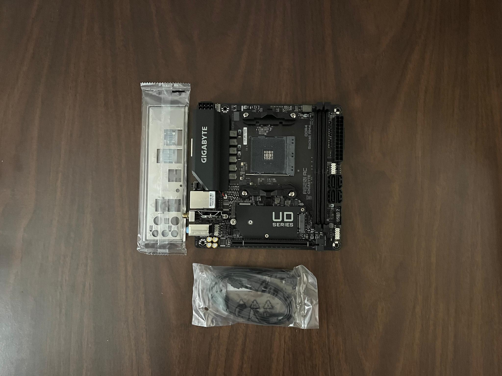 Gigabyte Mini ITX AM4 Motherboard - A520I AC