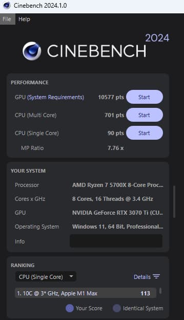 SALE! 1440P Gaming PC | 5700X | RTX 3070TI FE | 1TB NVME SSD | 32GB RAM | Wifi/BT | Win 11 Pro