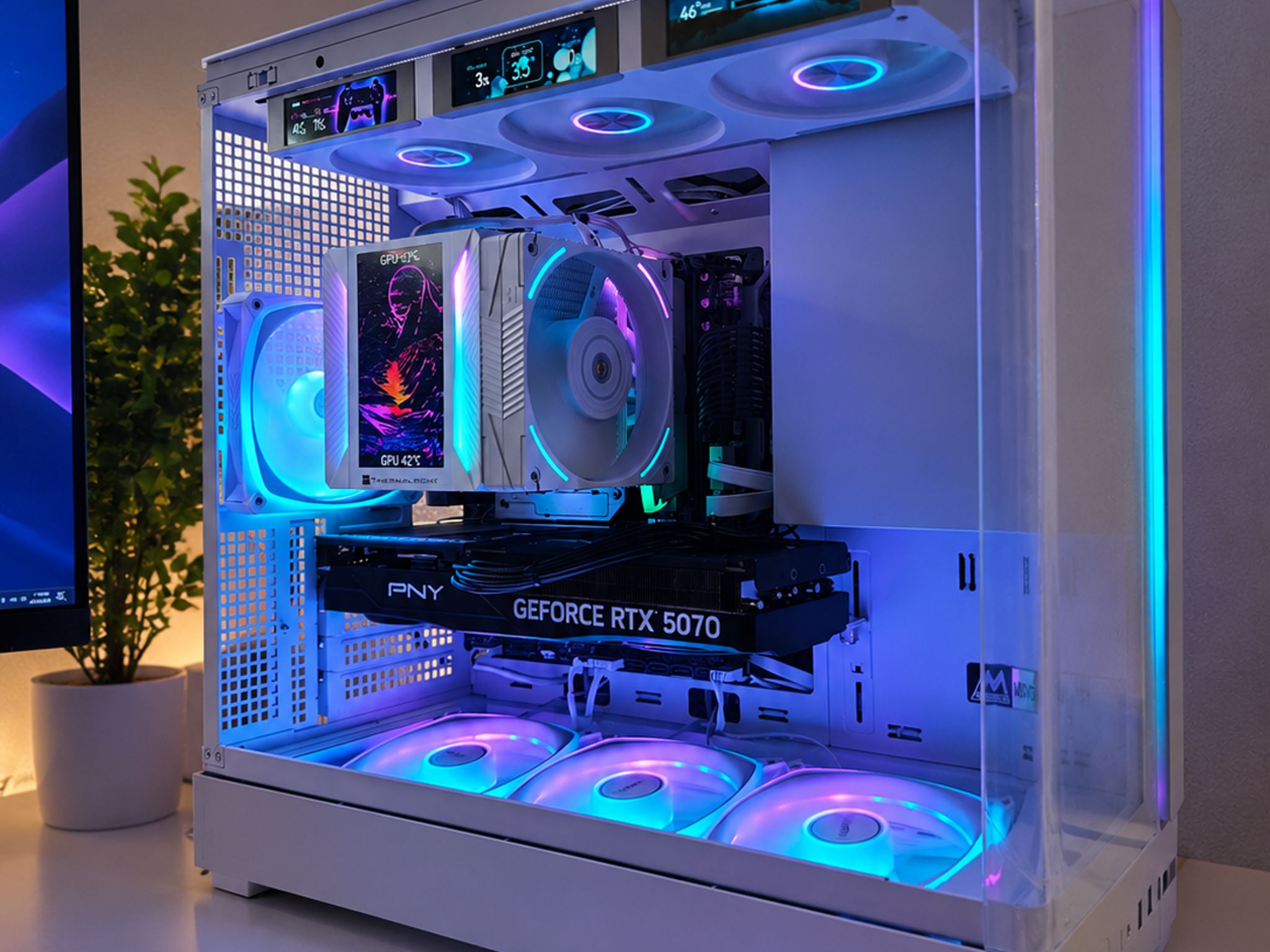 GeForce RTX 5070 Custom Gaming PC - Ryzen 7 9700X