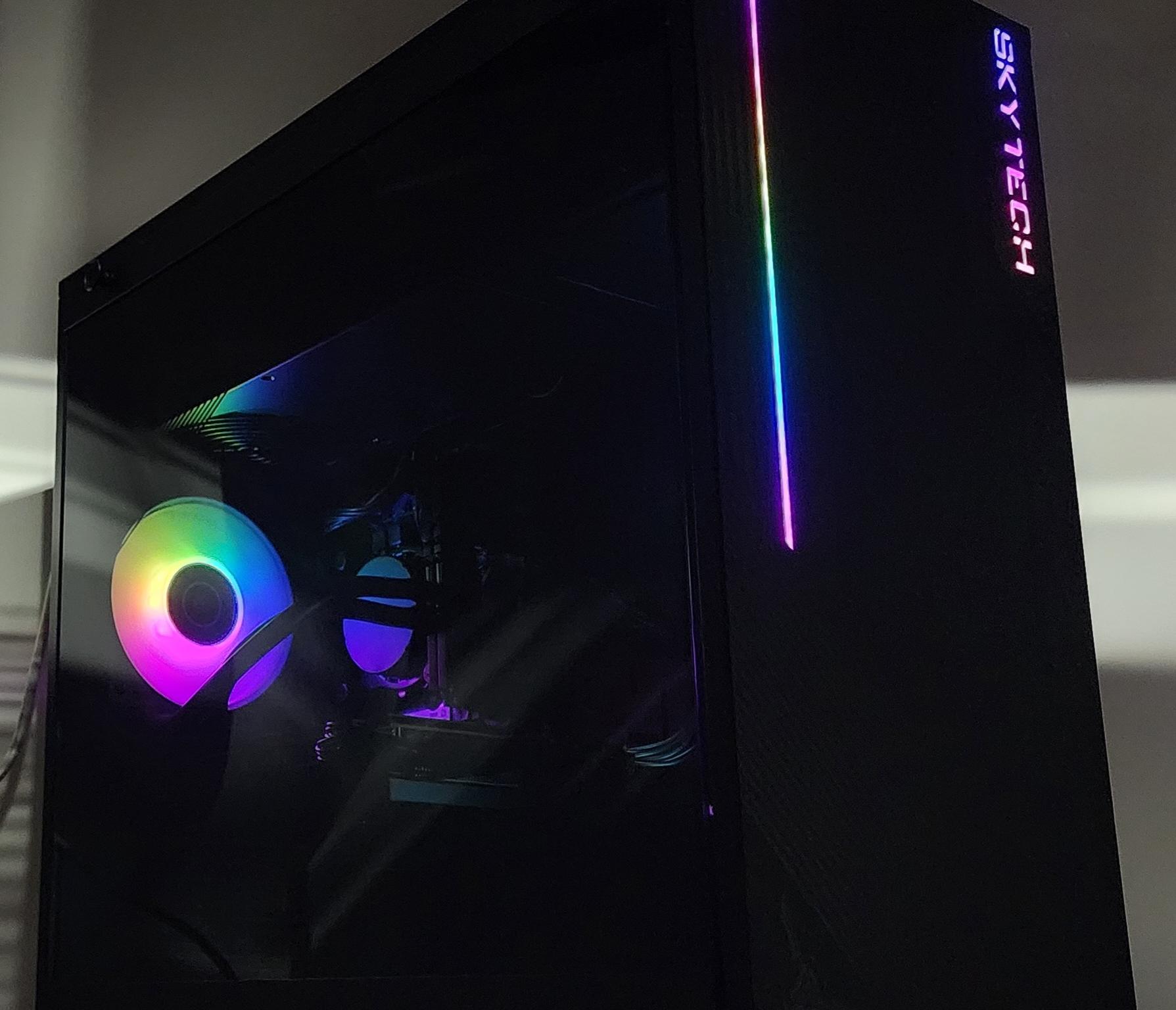Gaming PC i5-11400 16GB RAM 500GB SSD RX 7600 8GB Windows 11 Computer
