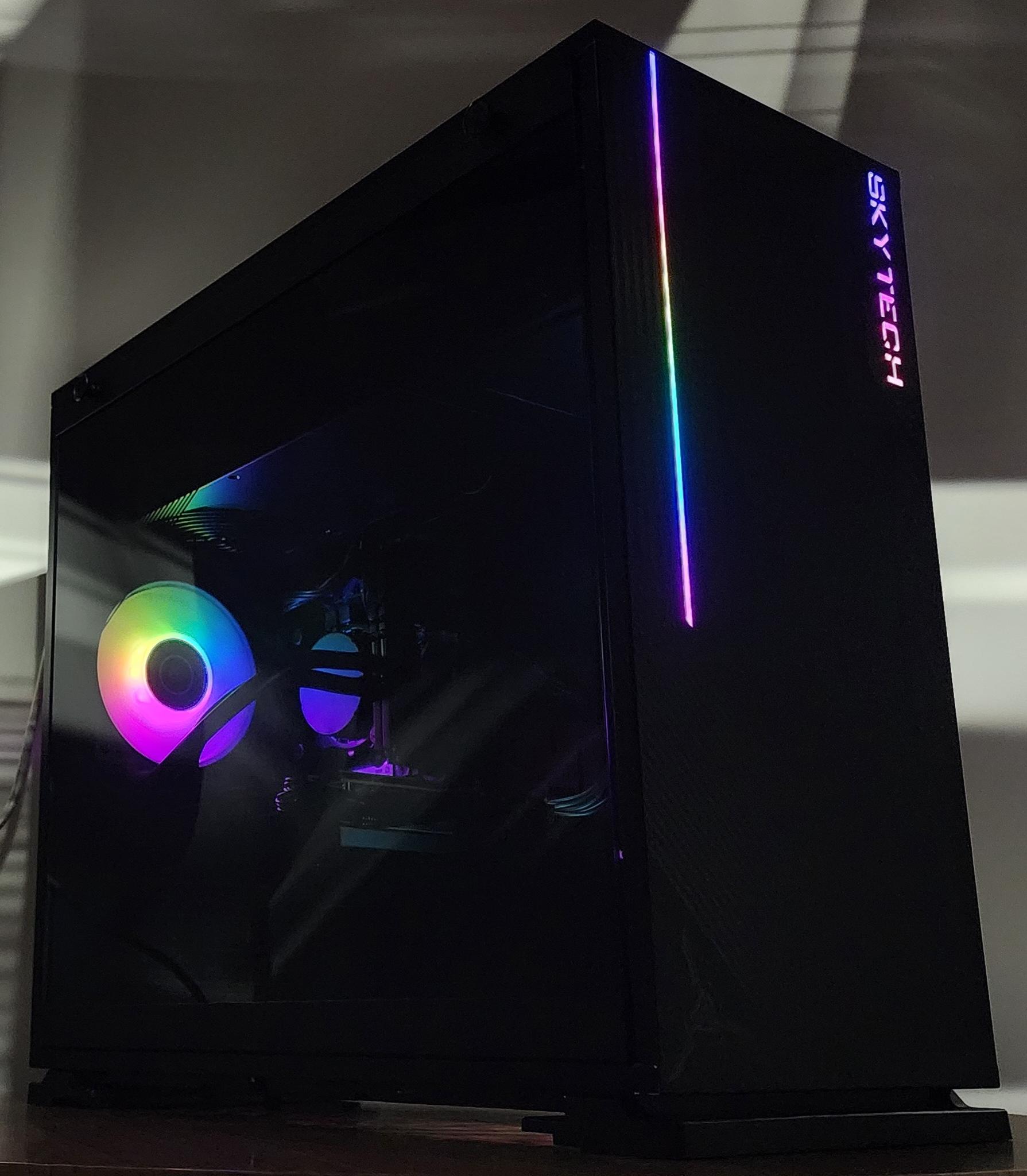 Gaming PC i5-11400 16GB RAM 500GB SSD RX 7600 8GB Windows 11 Computer