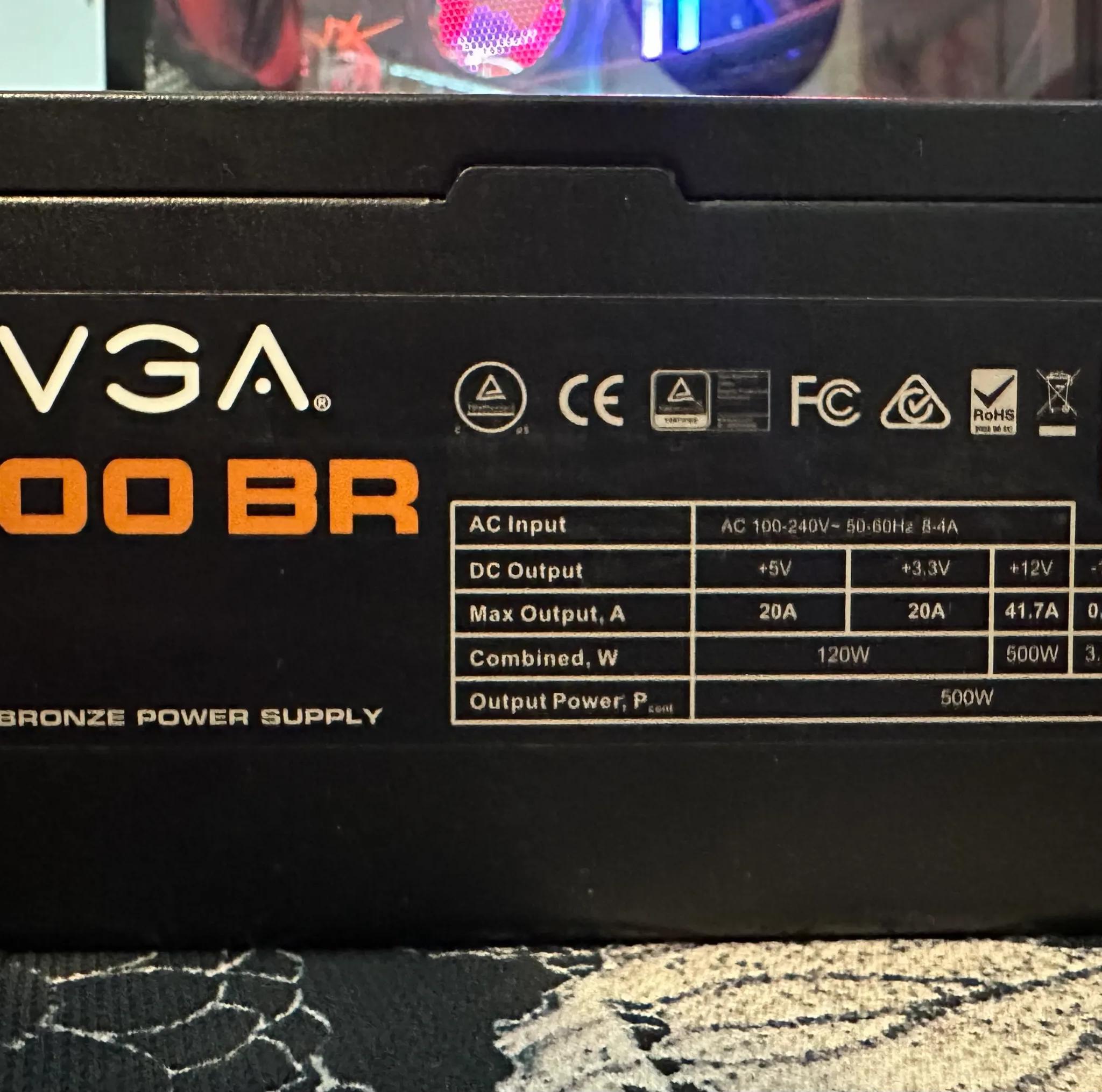 EVGA 500w Bronze