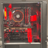 "Red Devil" Ryzen 5 1600X + RX 580 8GB Custom PC