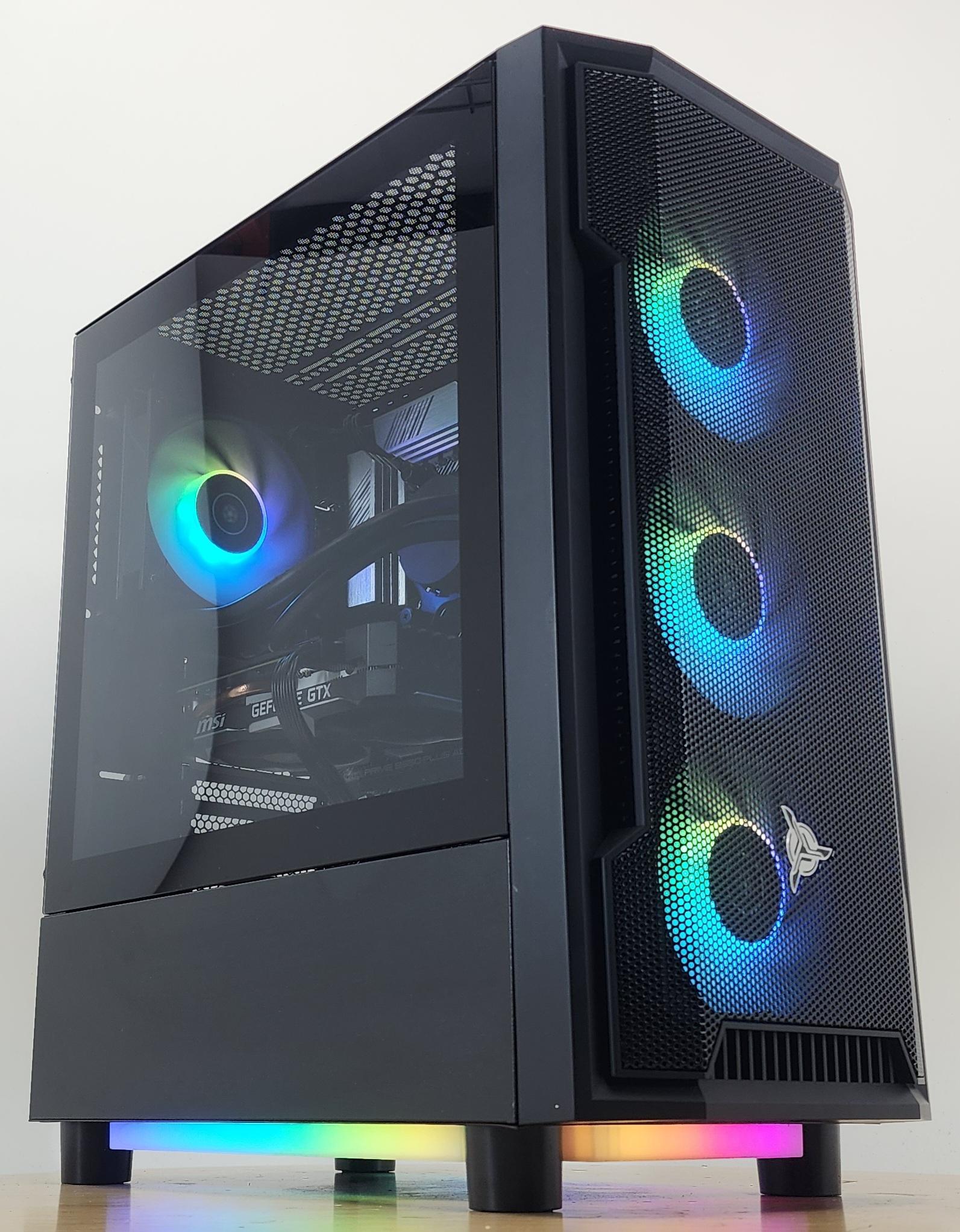 Gaming PC Ryzen 7 5700X 16GB RAM 512GB SSD GTX 1660 Ti 6GB Windows 11 Computer