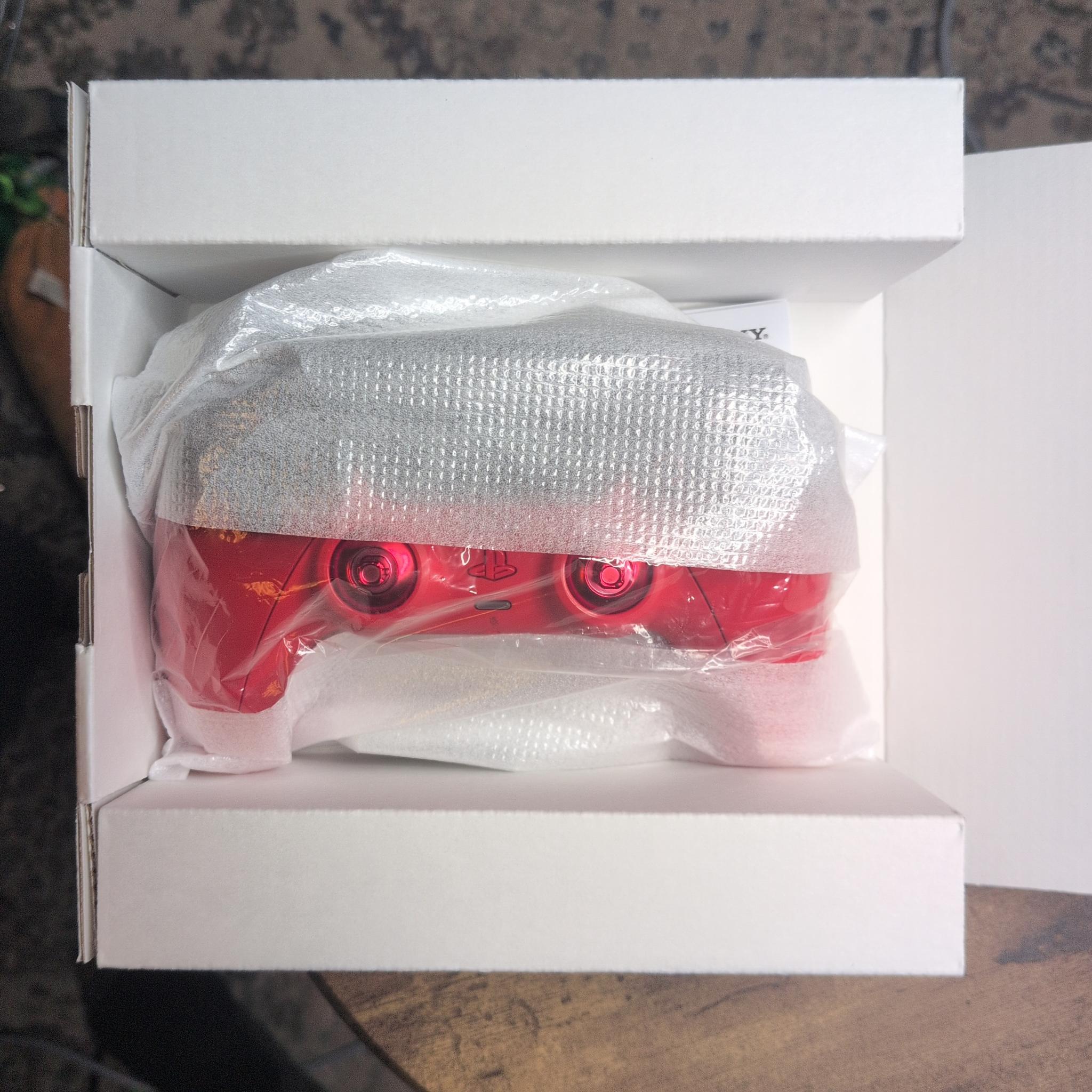 PS5 Dualsense Techno Red TMR Drift Proof upgraded controller! (BDM-060)