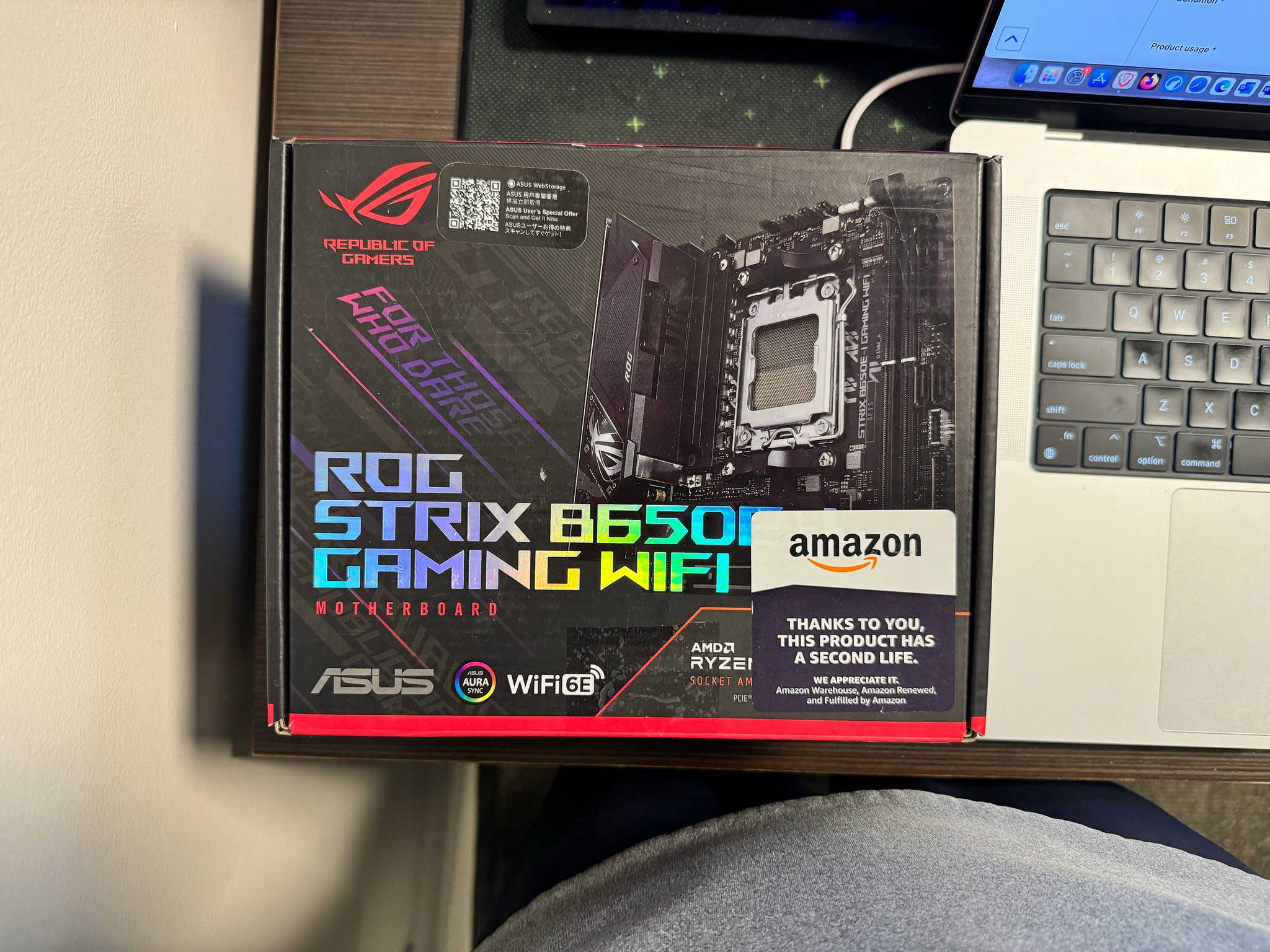ASUS ROG Strix B650E-I Gaming WiFi Mini-ITX AM5 Motherboard
