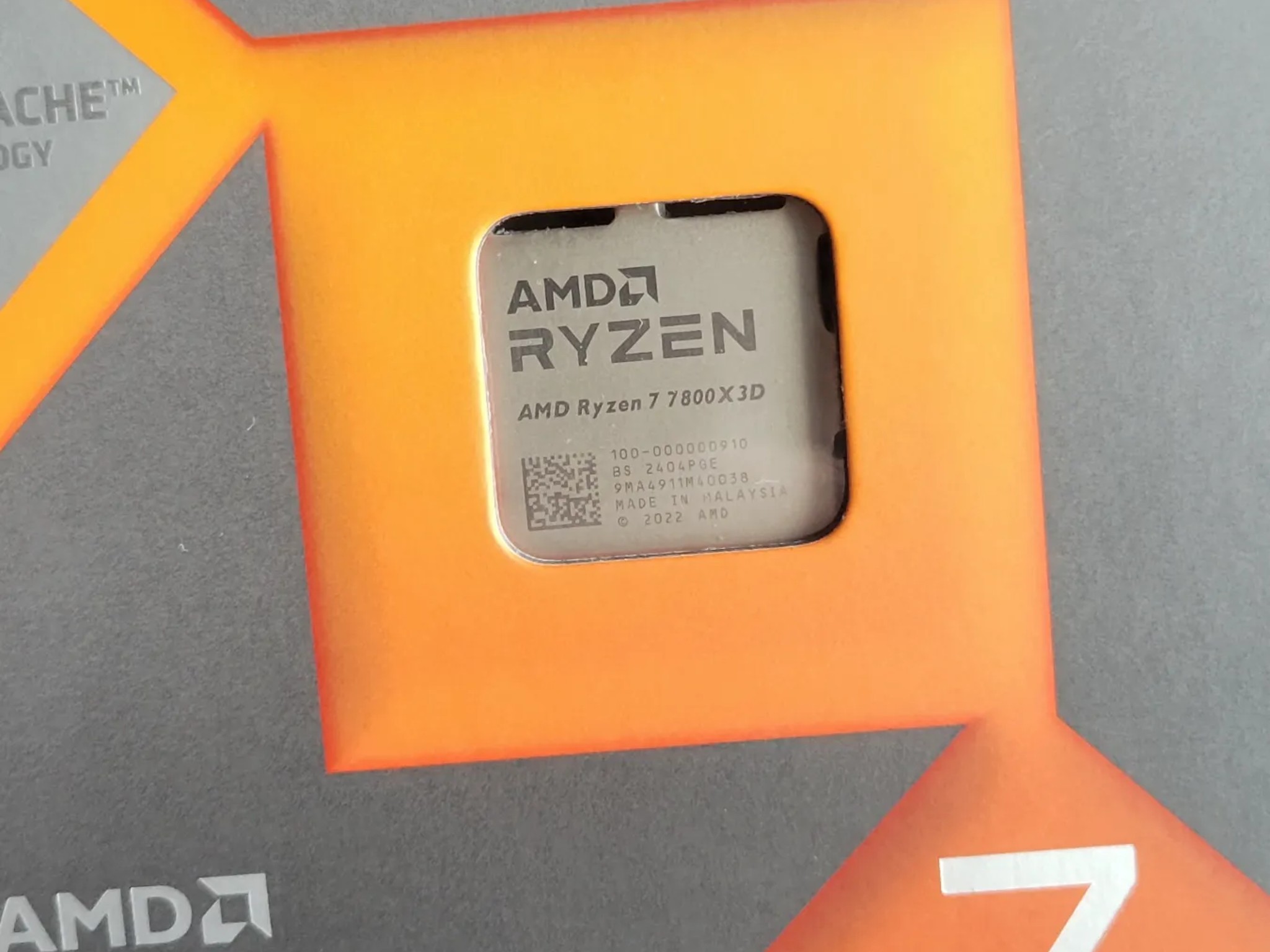 New-used 7800X3D