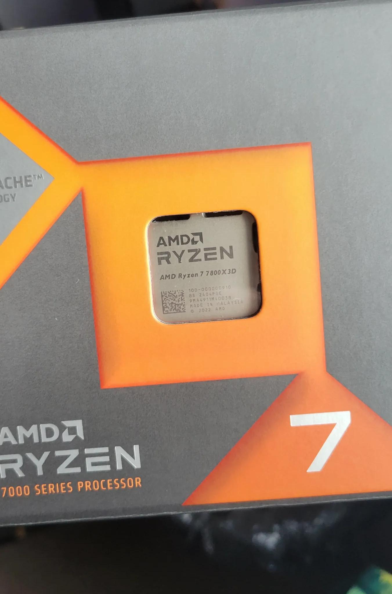 New-used 7800X3D