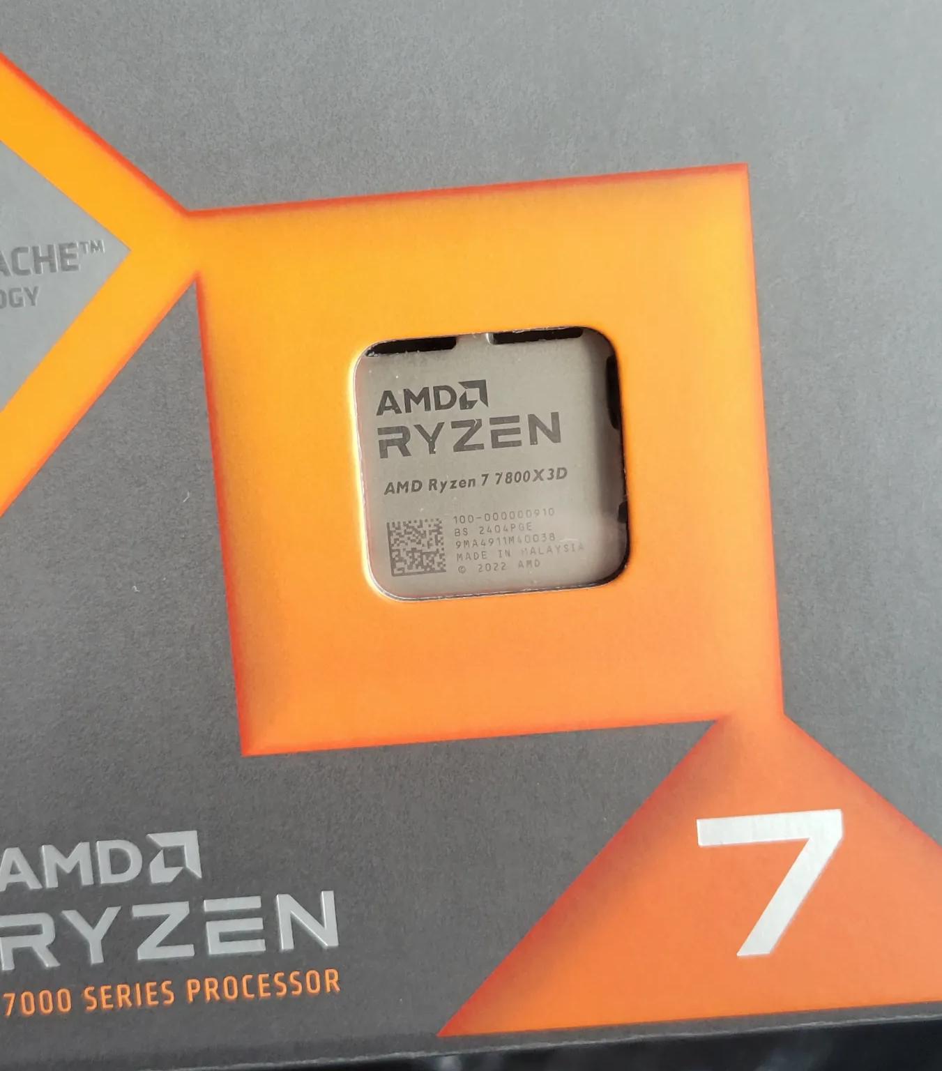 New-used 7800X3D