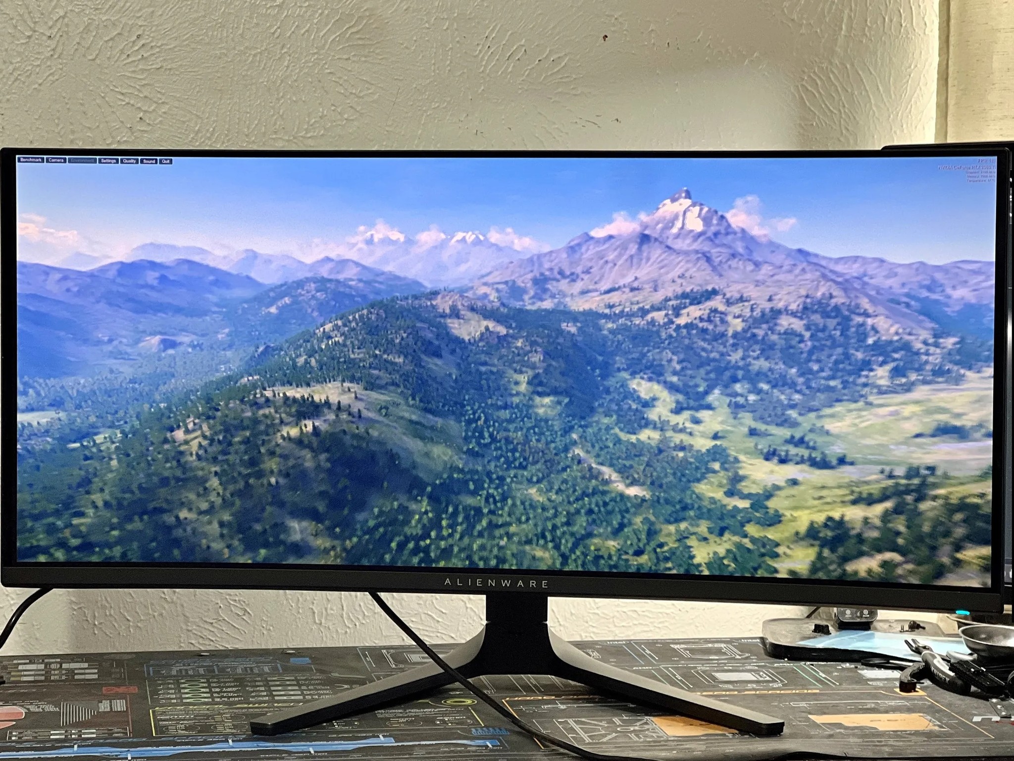 Alienware 34" Curved QD-OLED 165 Hz Gaming Monitor - AMD FreeSync™ Premium Pro - AW3423DWF