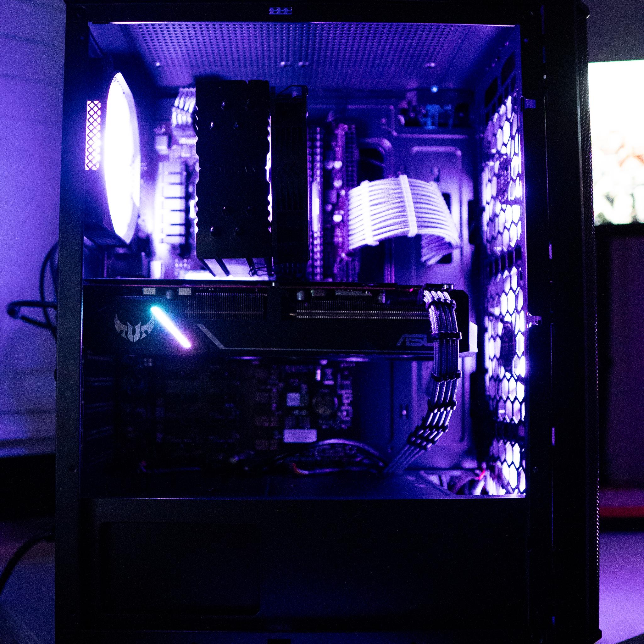 ⚫🟣 | RX 5600XT | INTEL i5 9400F | 32GB DDR4 RAM | 128GB NVME SSD + 1TB HDD | Amethyst Achiever |