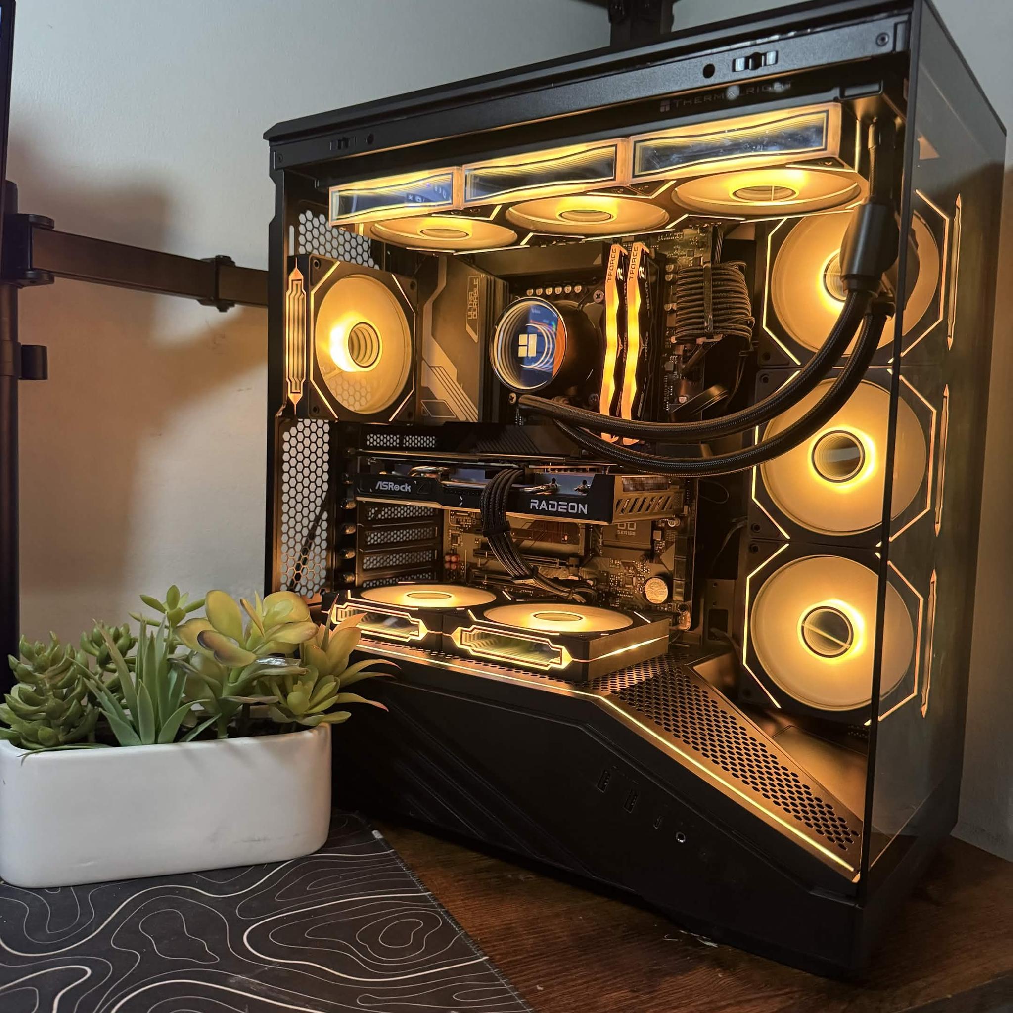 New Custom Showcase 14-Core Gaming PC - i5 14600KF | RX 9060 XT 16GB | 32GB 6400MHz DDR5