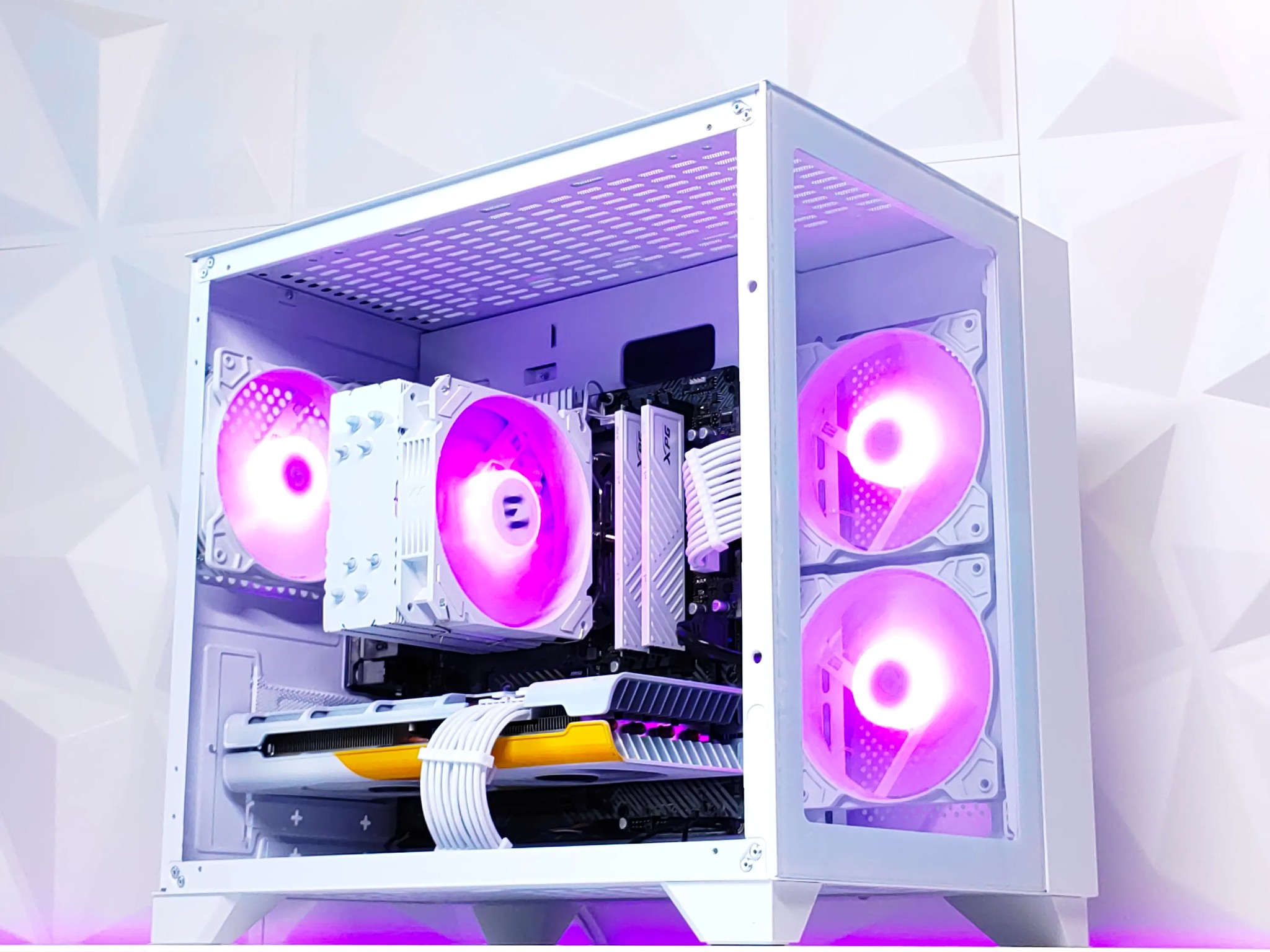 💥4️⃣➡💵1080P Gaming PC❄️Gaming PC❄️AMD RX 580 8GB❄️AMD Ryzen 5 2600 6 core❄️16GB DDR4❄️500GB NVME