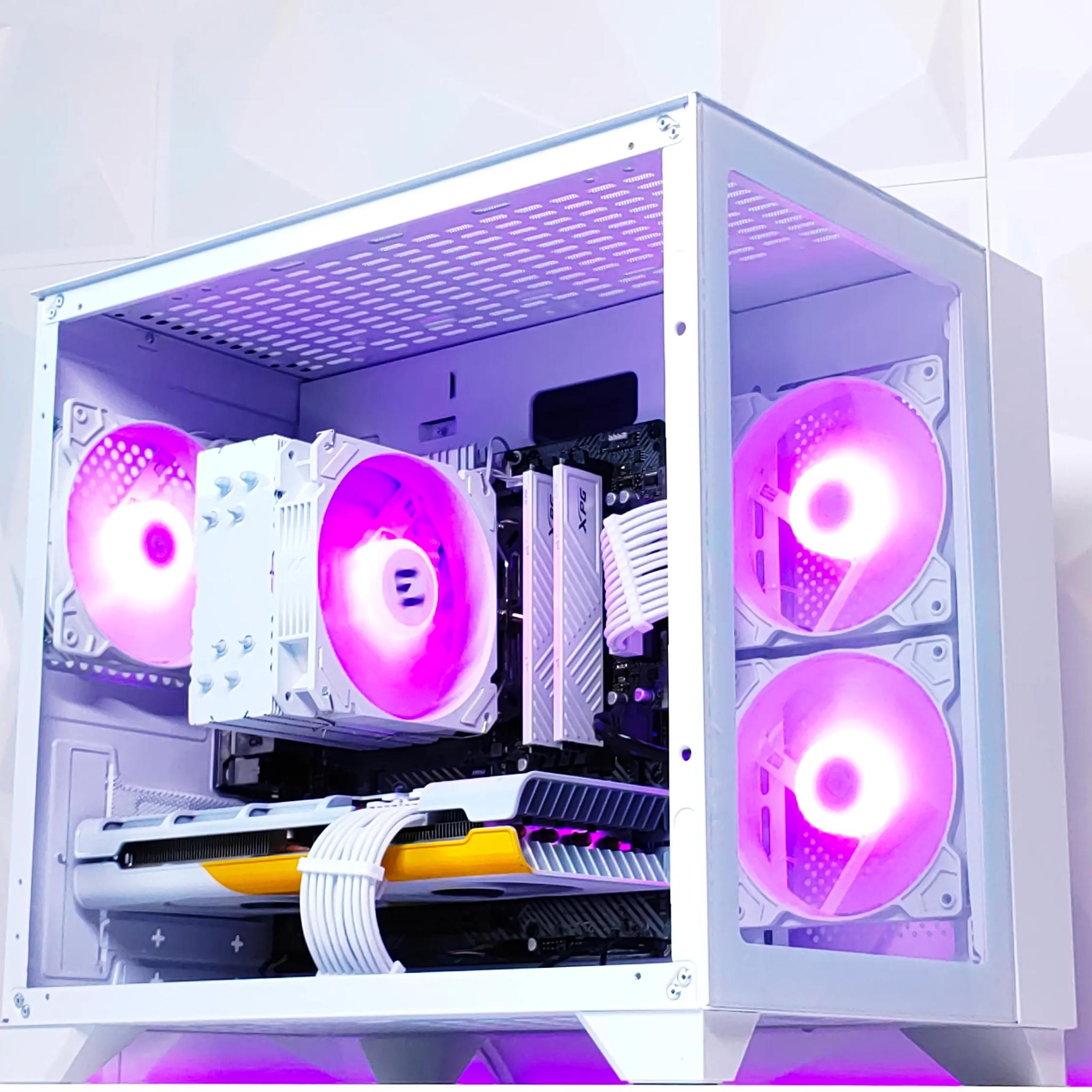 💥4️⃣➡💵1080P Gaming PC❄️Gaming PC❄️AMD RX 580 8GB❄️AMD Ryzen 5 2600 6 core❄️16GB DDR4❄️500GB NVME