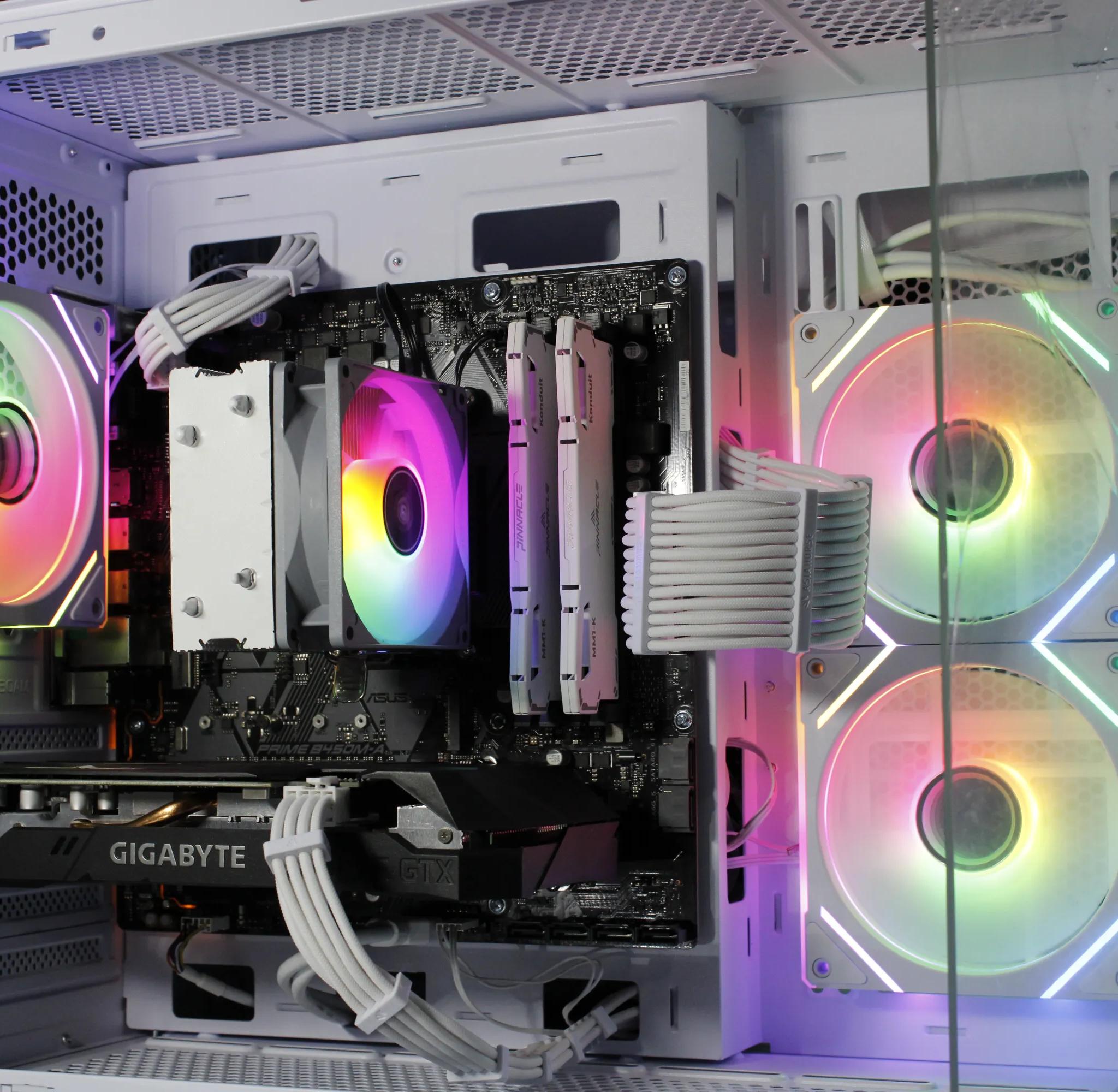 White Gaming PC [GTX 1660 TI][Ryzen 5 2600]
