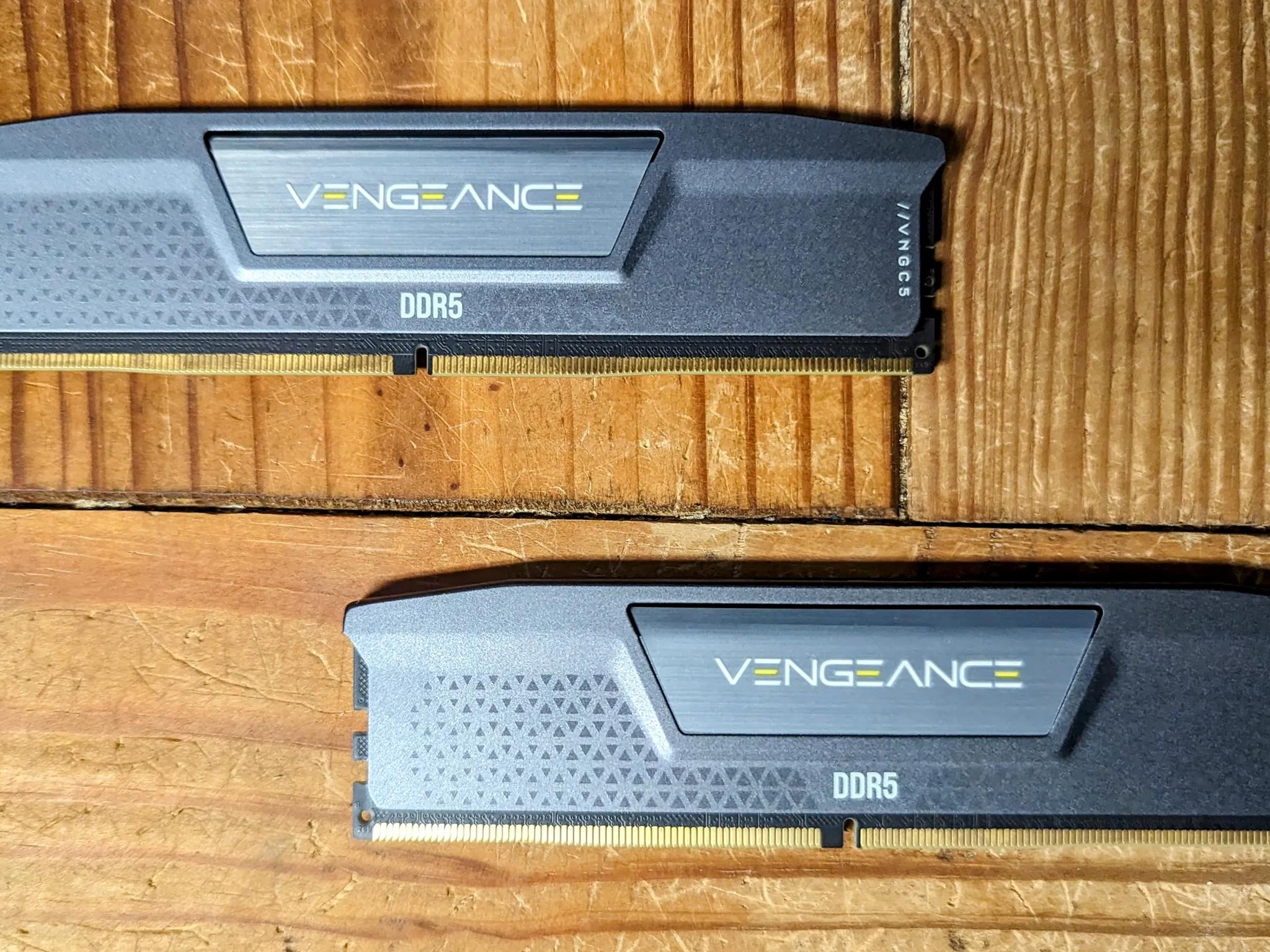 16 Gbs(2x8) of DDR5 Corsair Vengeance RAM