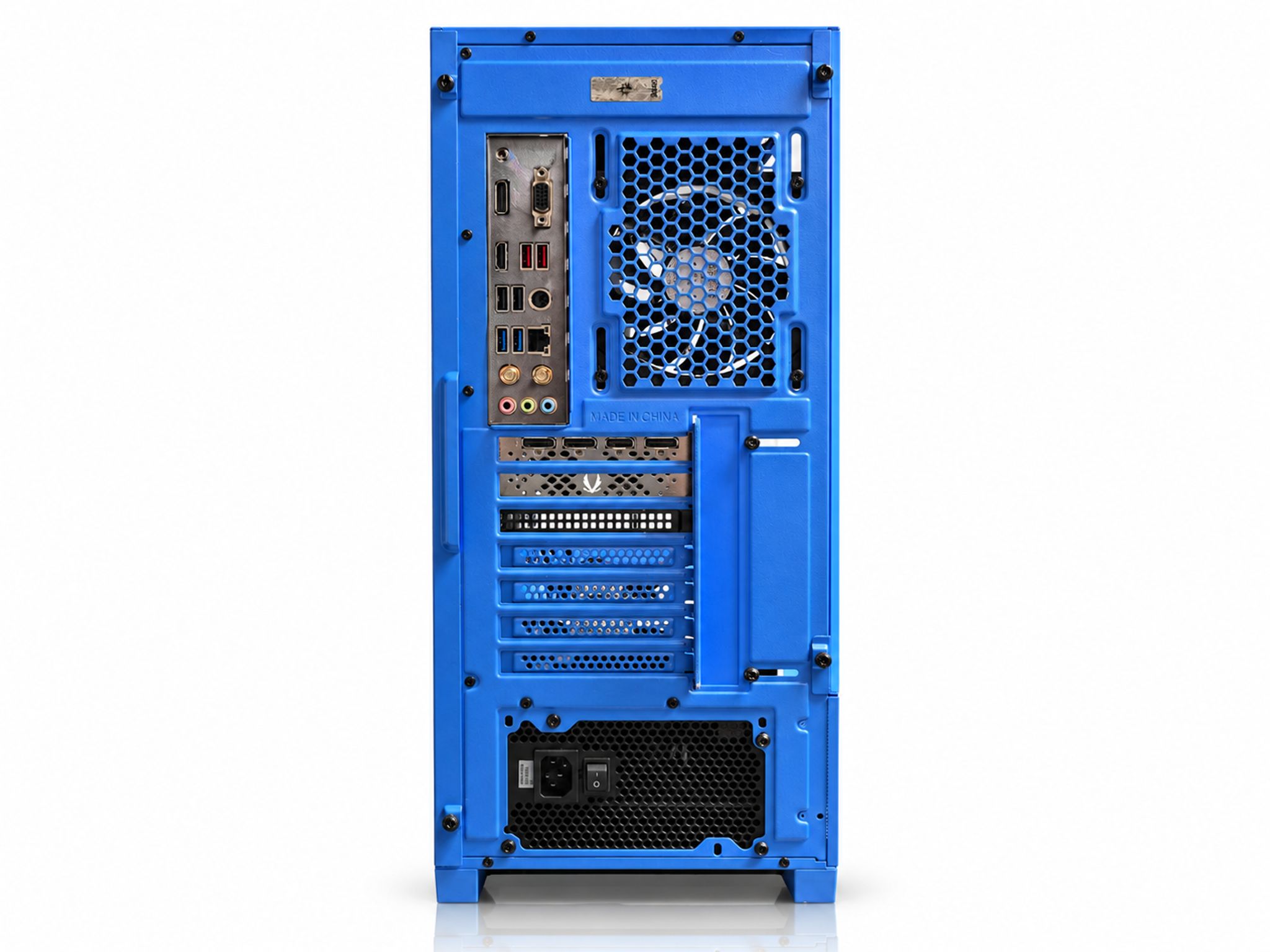 HIGH FPS Blue RGB Gaming PC | RTX 4060 8GB | Ryzen 5 5500 | 16GB RAM | 1TB SSD | WiFi