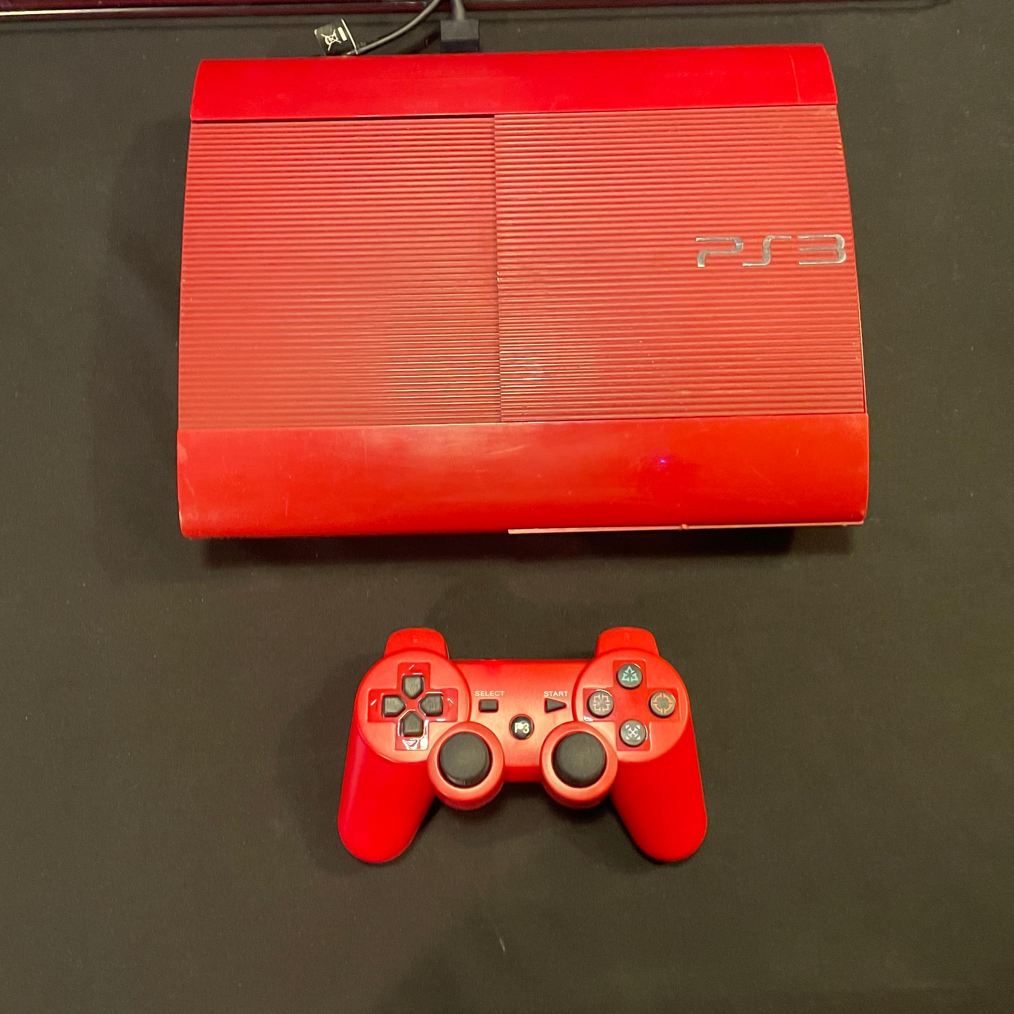 RARE Limited Edition god Of War 1tb Playstation 3 Super Slim Ps3