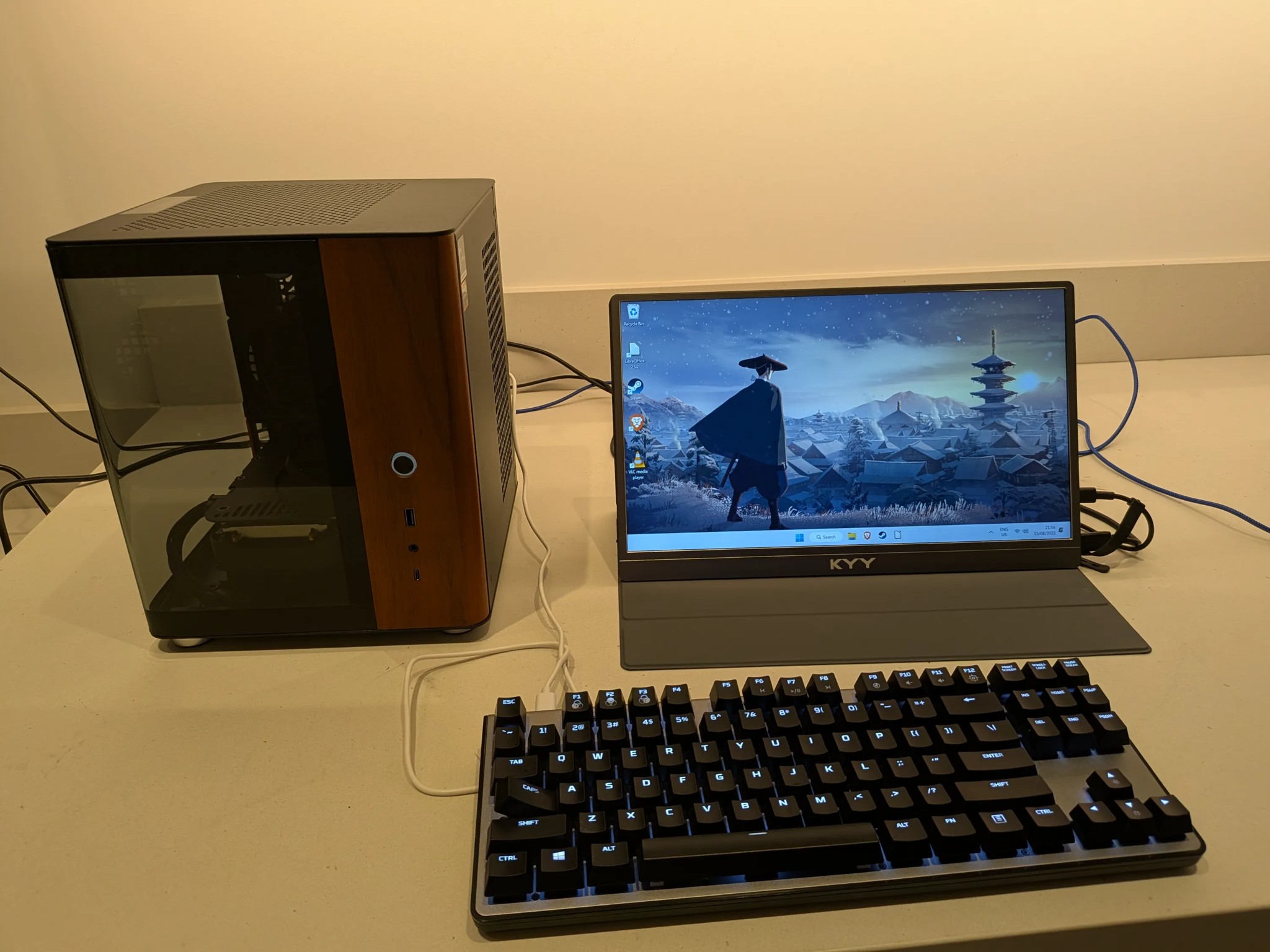 The TKO - Ryzen 5 9600X, RX 9060 XT 16 GB, 32 GB DDR5, 2 TB Gen 5 NVME