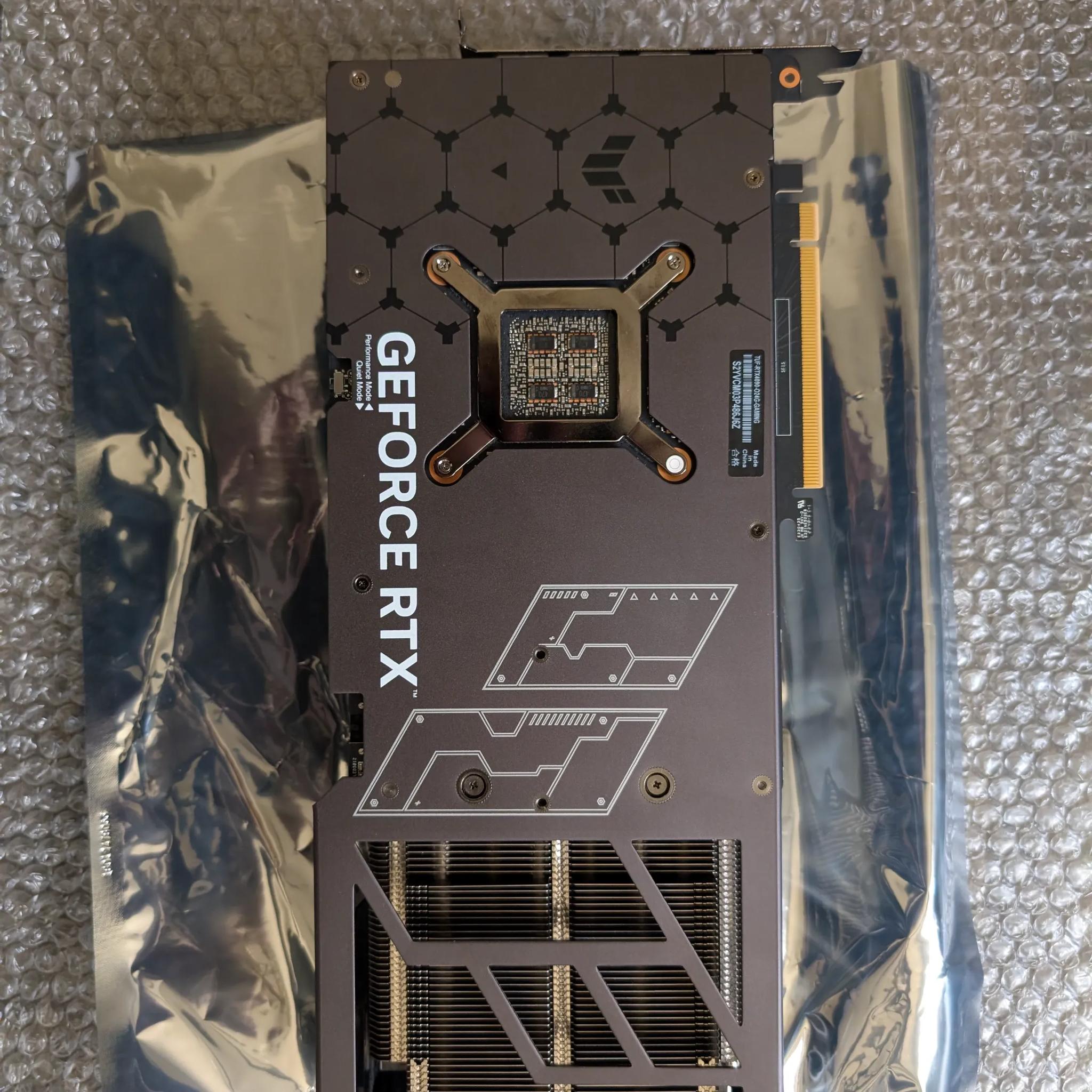 ASUS GeForce RTX 4090 TUF Gaming Overclocked Triple-Fan 24GB GDDR6X PCle 4.0 Graphics Card