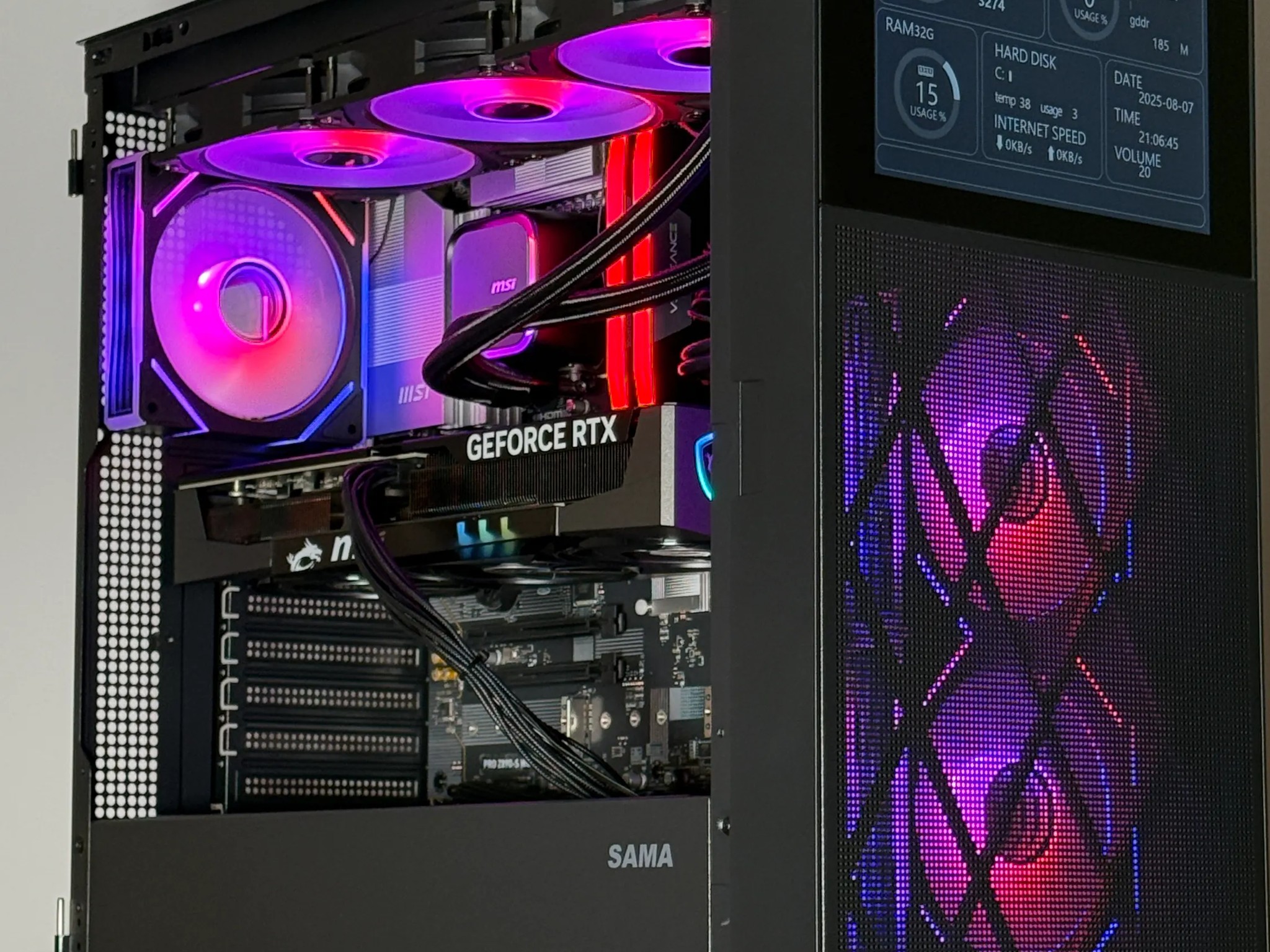 RTX 5070 Intel Core Ultra 7 265k Gaming PC