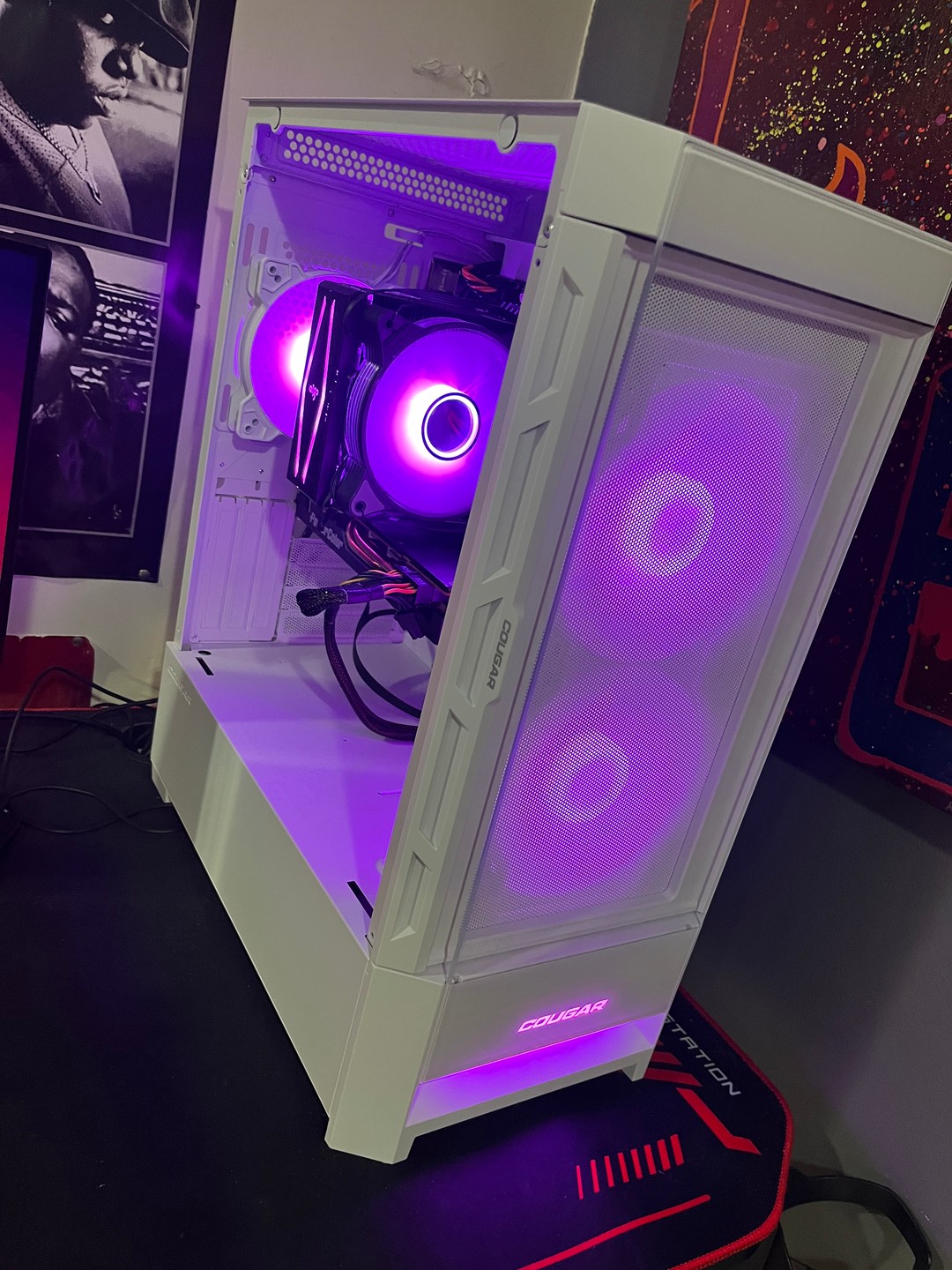 ALL WHITE 1080p/1440p Streaming/Gaming PC | RX 5700XT, Intel i7