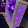 ALL WHITE 1080p/1440p Streaming/Gaming PC | RX 5700XT, Intel i7 10700, 512GB SSD, 32GB DDR4