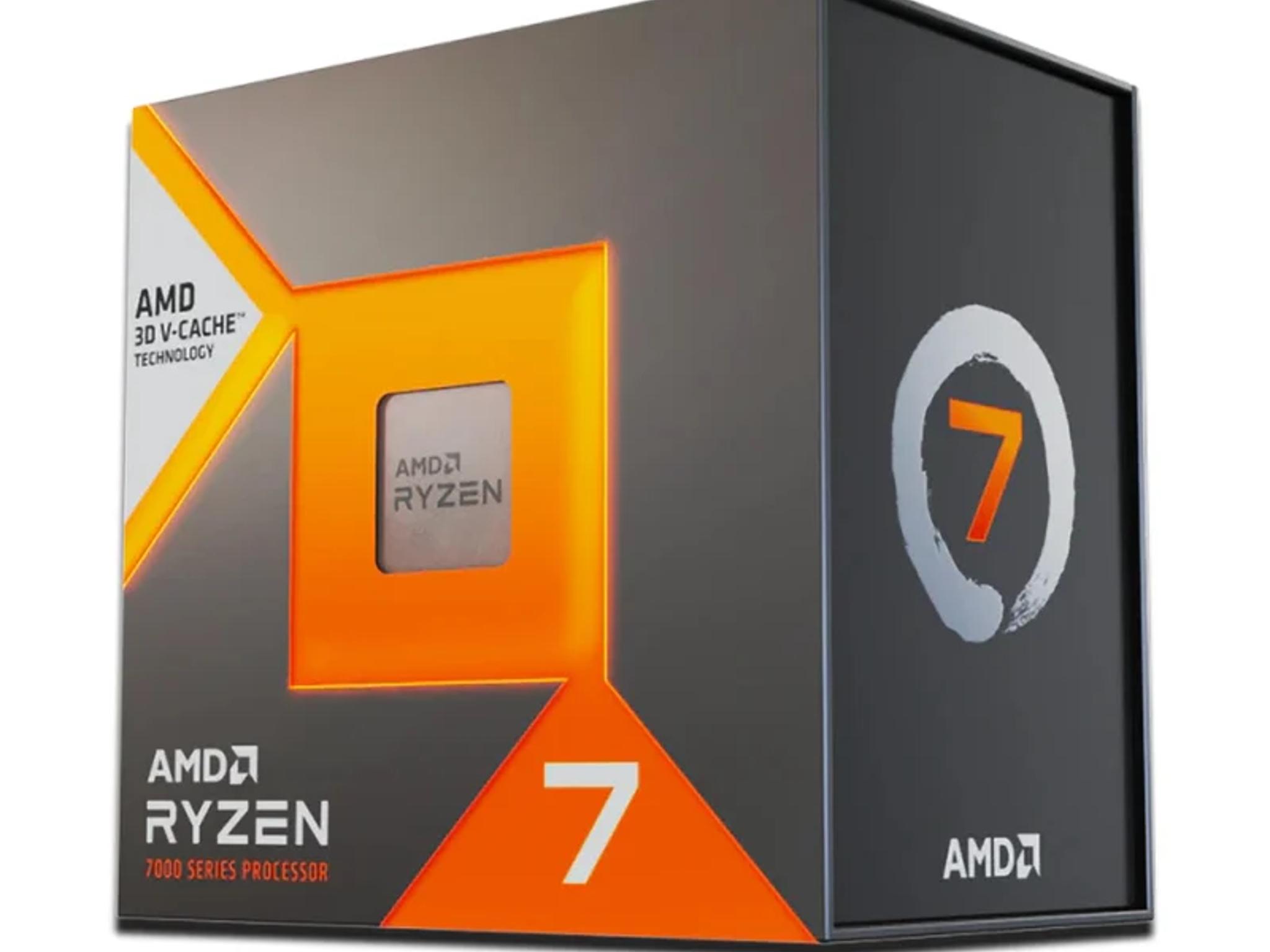 New Open Box AMD Ryzen 7 7800X3D 8-Core, 16-Thread Desktop Processor