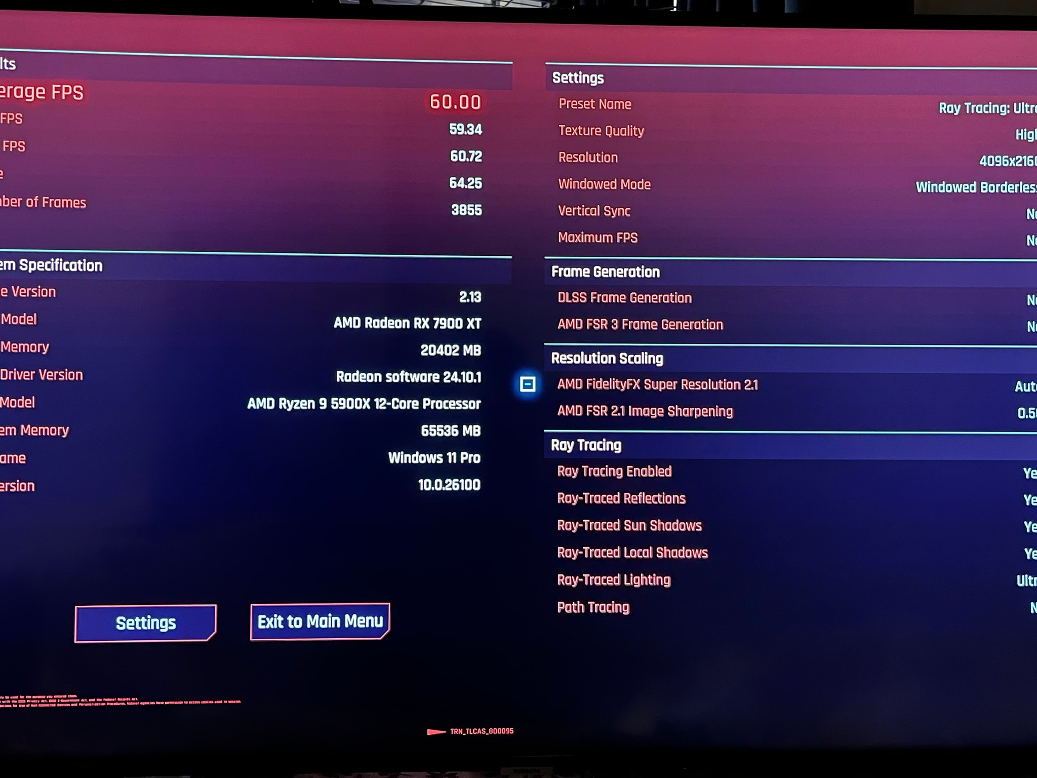 4K High Performance Gaming PC: AMD 5900X, R9 7900XT, 64GB RAM, 2TB PCi-e 4 SSD, W11 Pro