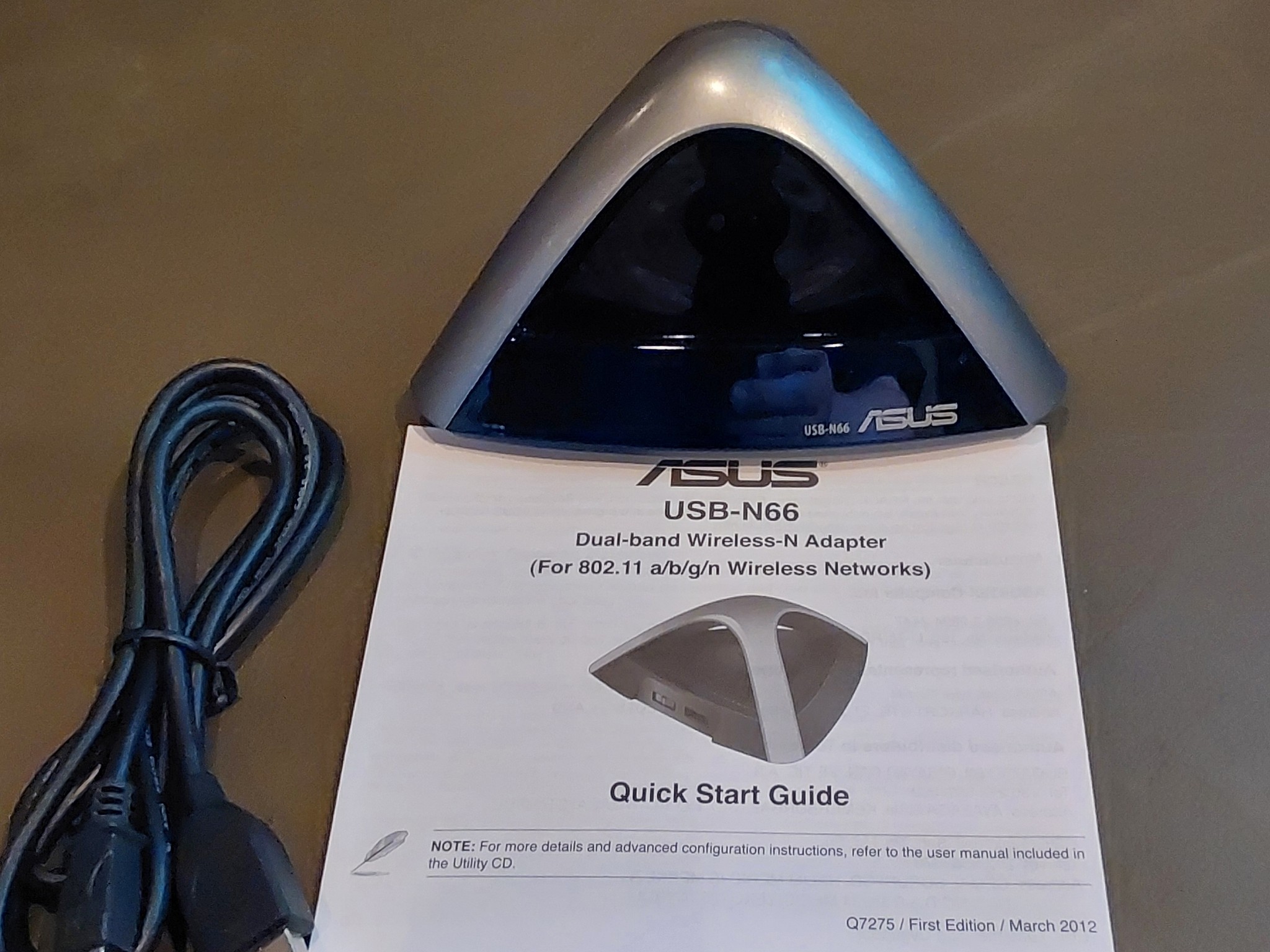 ASUS USB-N66 Dual-band N900 WiFi USB Wireless Adapter
