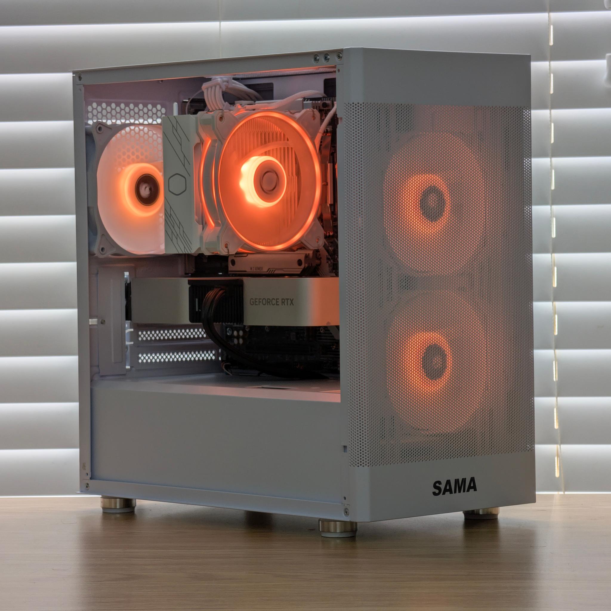 🤍💙Ryzen 5 7600x | RTX 4060Ti | 32GB DDR5 | 1TB SSD | Gaming PC💙🤍