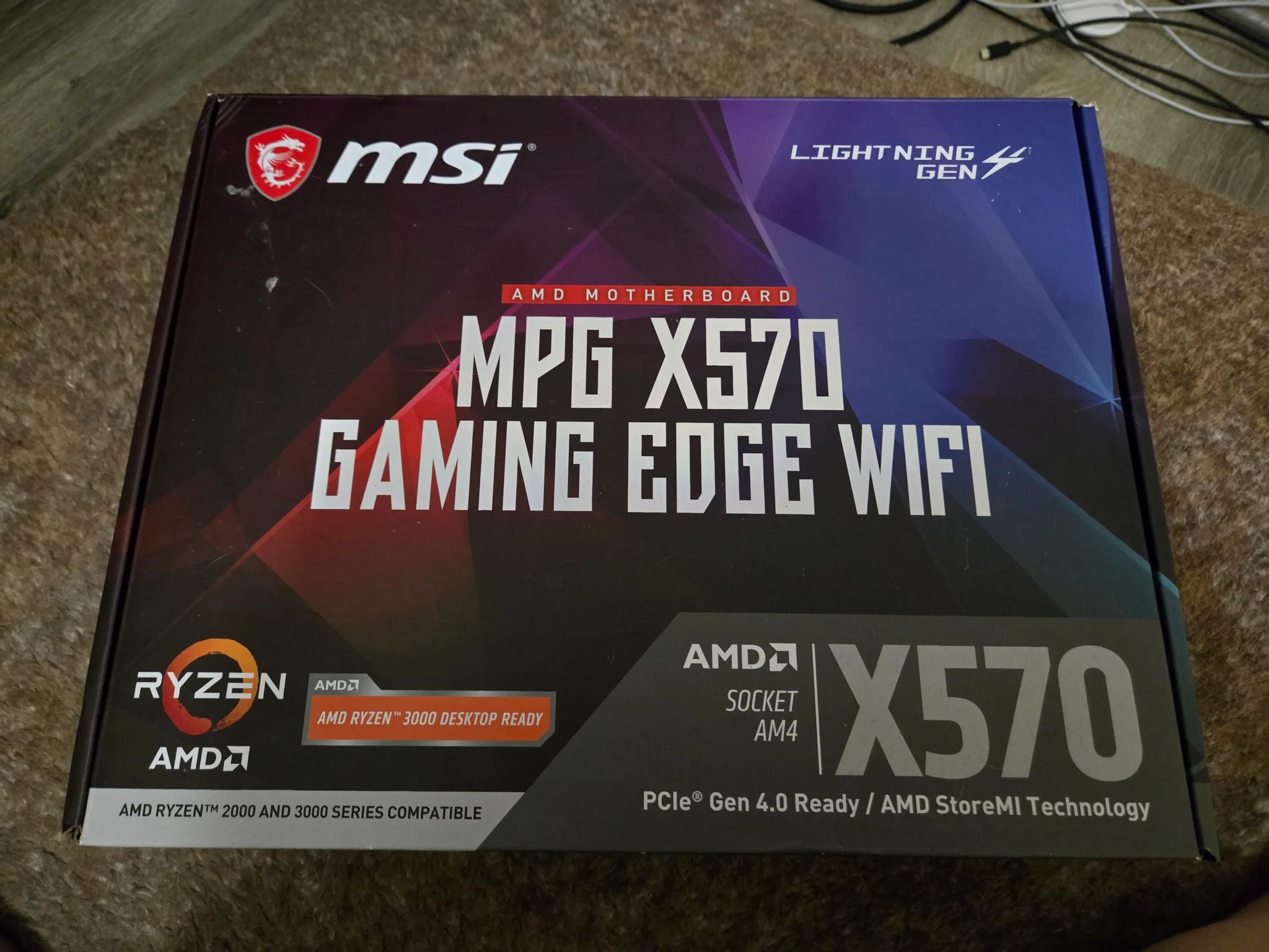 MSI MPG X570 GAMING EDGE WIFI