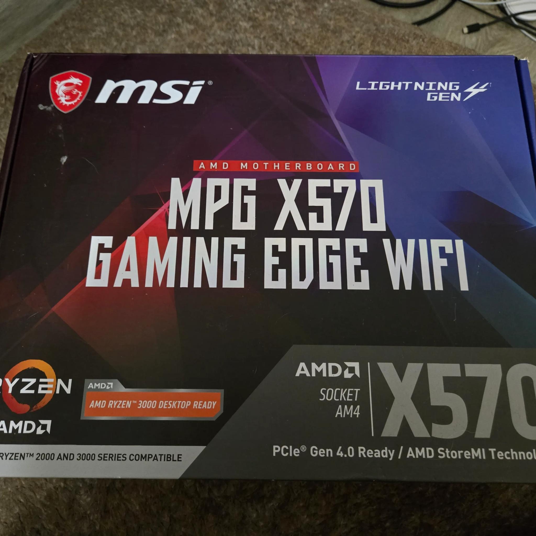 MSI MPG X570 GAMING EDGE WIFI