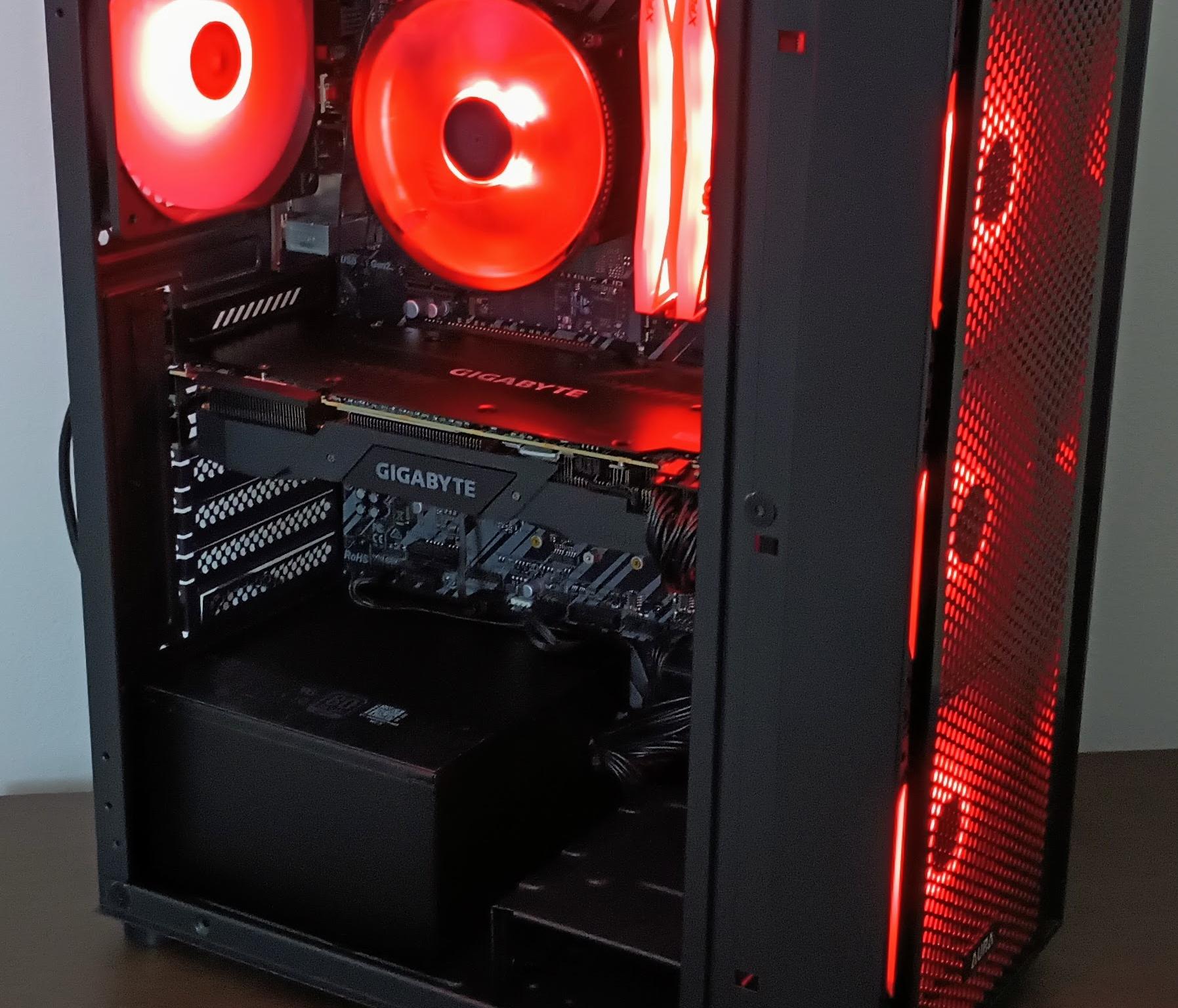 Awesome RGB Gaming PC i7 9700k RTX 2080 16GB RAM 1tb ssd WI-FI & BLUETOOTH Value Midrange