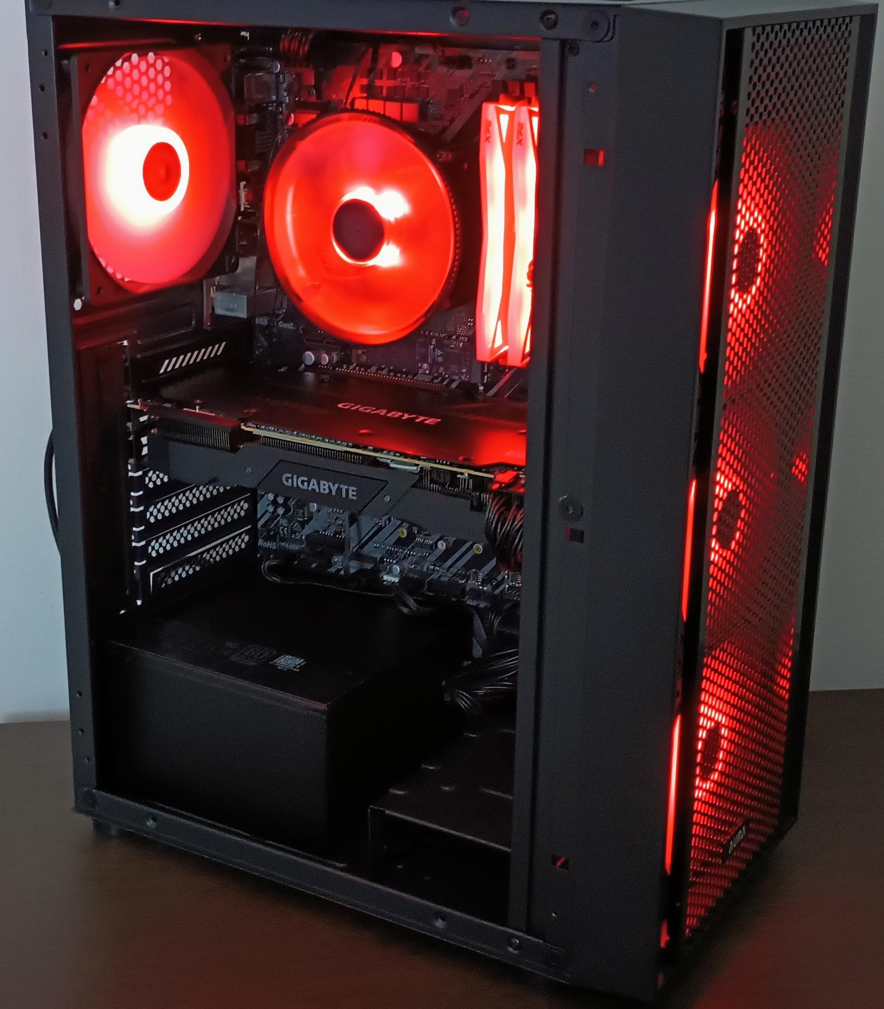 Awesome RGB Gaming PC i7 9700k RTX 2080 16GB RAM 1tb ssd WI-FI & BLUETOOTH Value Midrange