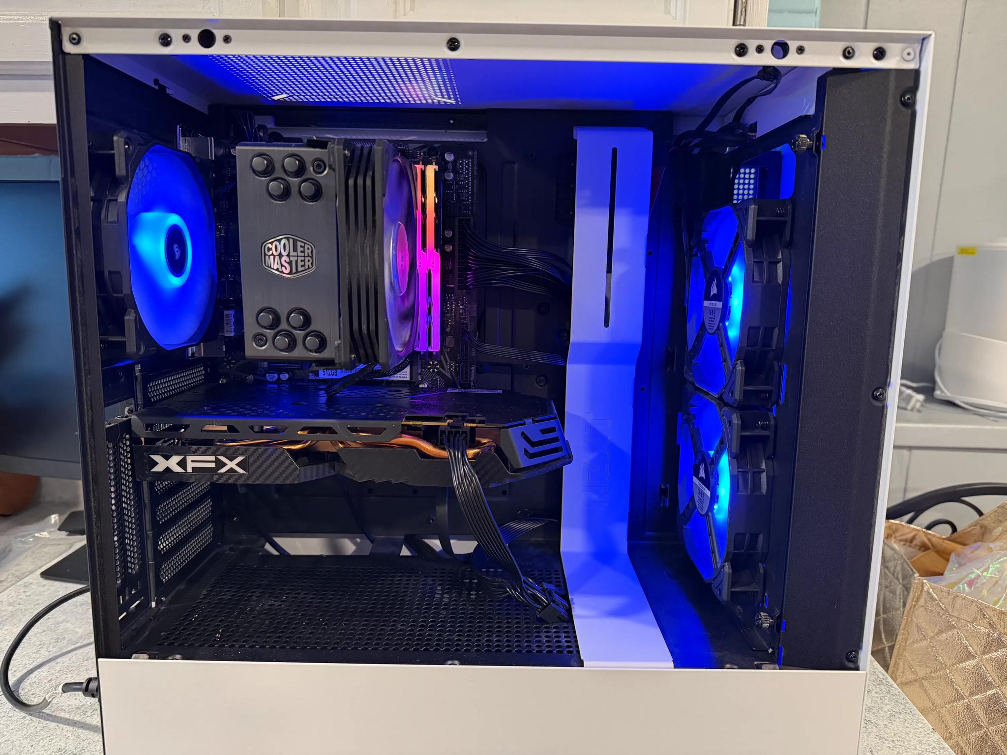 Gaming PC – RX 580, Ryzen 5, 16GB RAM, SSD, Win 11 Pro – Read Description