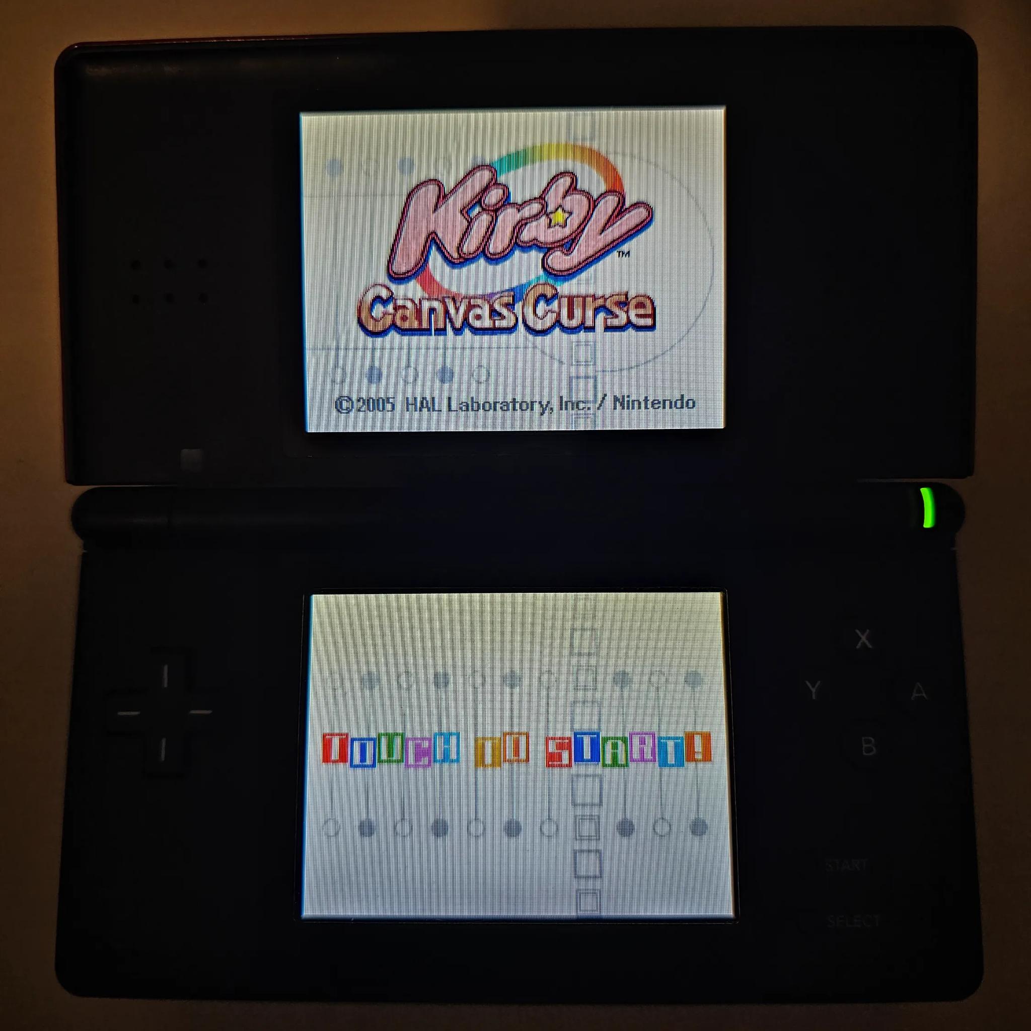 Nintendo DS Lite Red Black