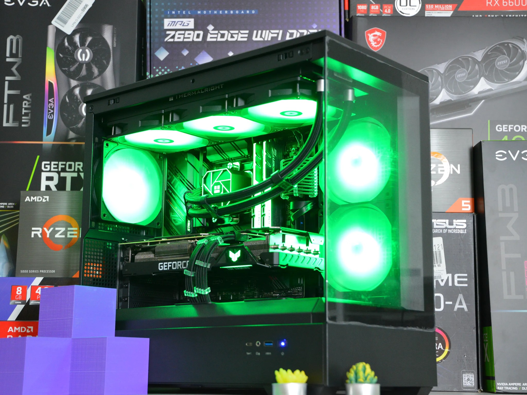 👾👾| RTX 3080 10GB| INTEL i7-11700KF | 32 GB DDR4 RAM | 1TB NVME SSD + 2TB HDD | The Beast |