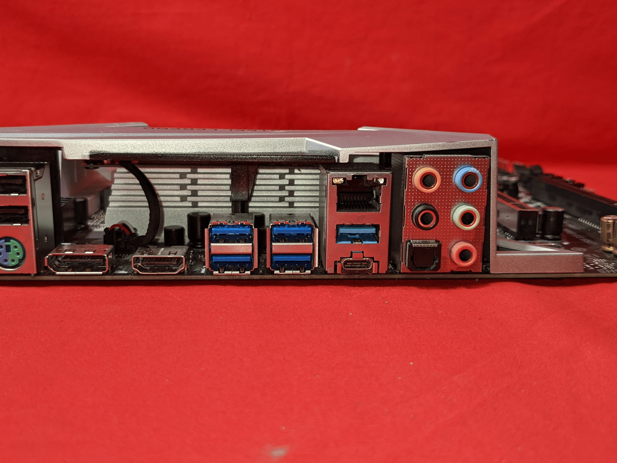 *AS IS/FOR REPAIR* ASRock B450M Steel Legend AMD Socket AM4 DDR4 MicroATX Desktop Motherboard No I/O