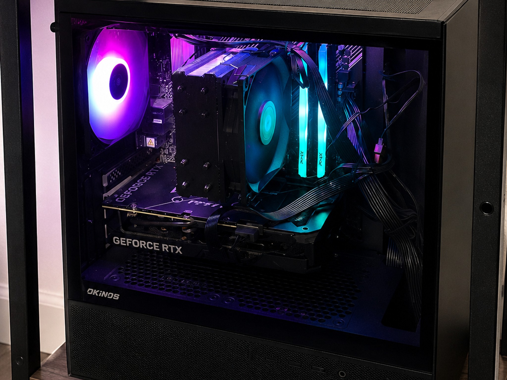 Gaming PC Ryzen 7 5800XT RTX 5060 Ti 16GB 32GB RAM 1TB NVMe WiFi