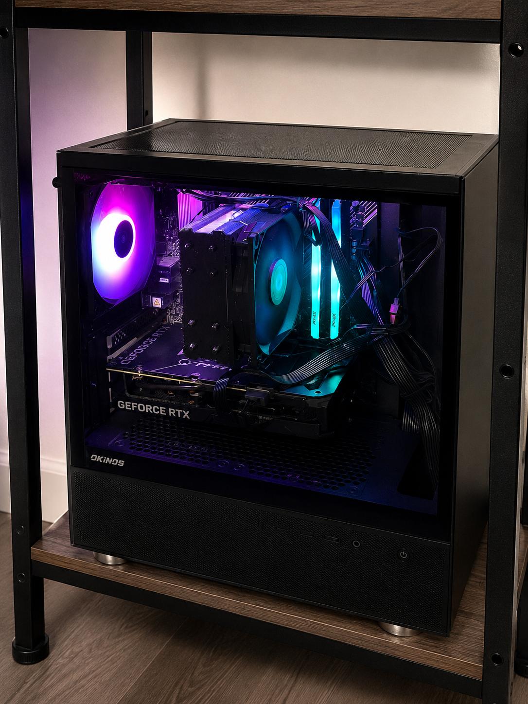 Gaming PC Ryzen 7 5800XT RTX 5060 Ti 16GB 32GB RAM 1TB NVMe WiFi